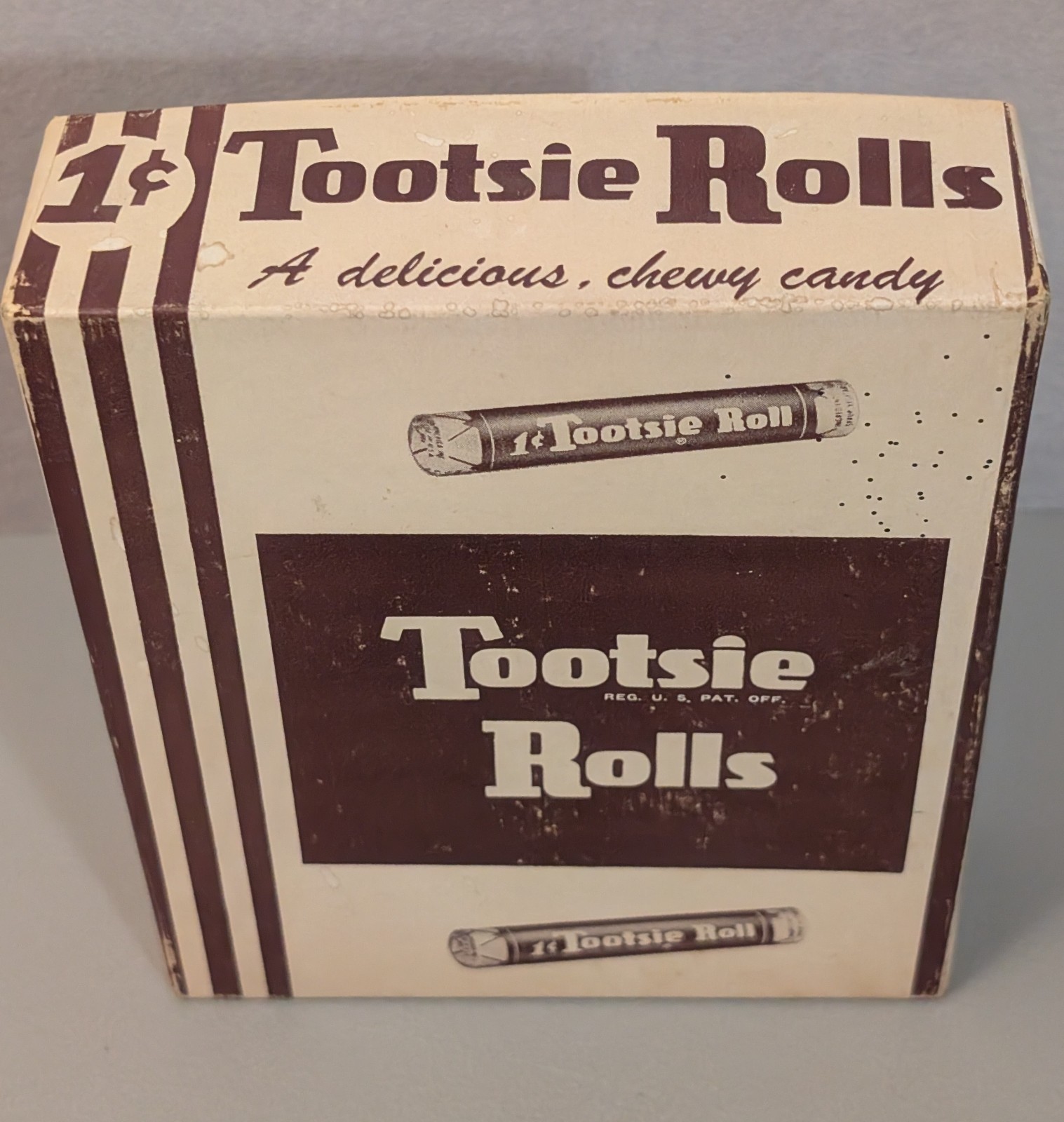 Vintage Tootsie Roll Counter Display Box – Sweets Company America Hoboken Candy