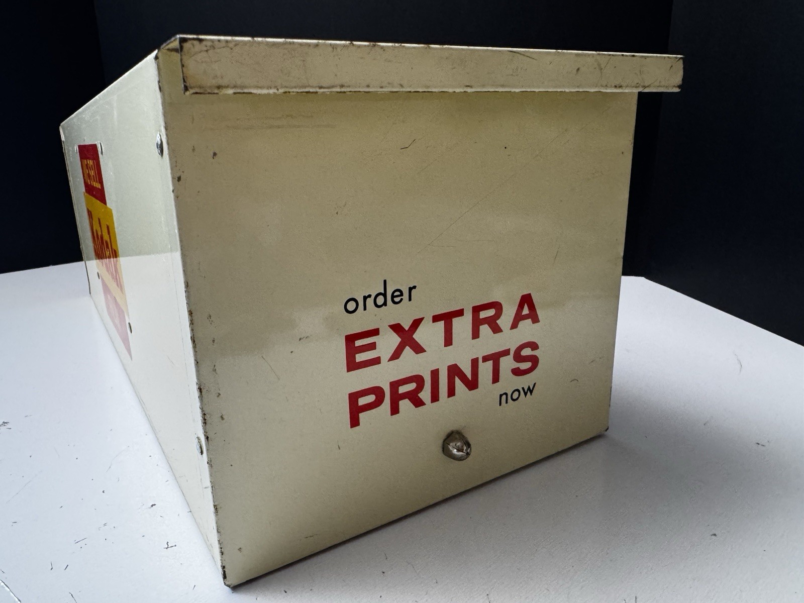 RARE Vintage Kodak Metal Film & Print Processing File Display Box