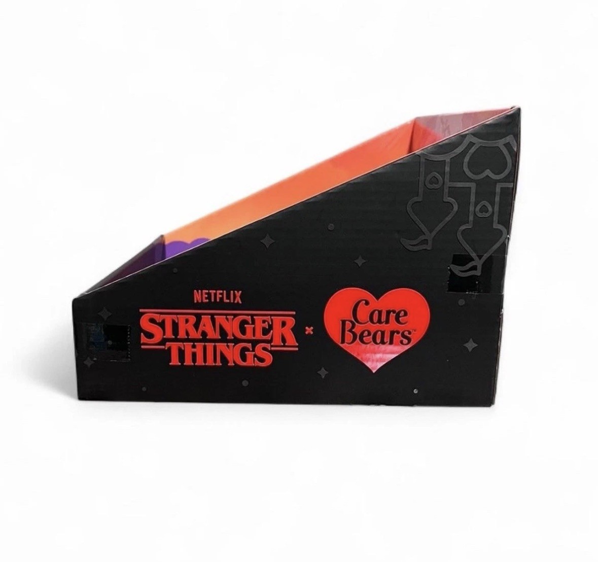 Netflix Stranger Things x Care Bears Store Display Box for Collectibles ￼