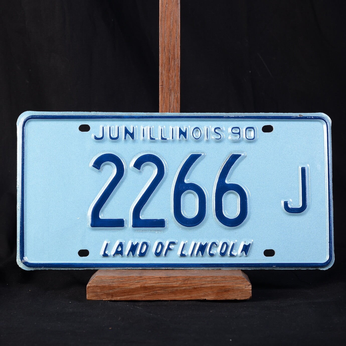 Illinois USA Land Of Lincoln License Plate Original Vintage B200.6-1