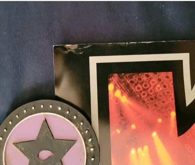 KISS PROMO IN STORE POSTER LOT 1994 LARGE 2 SIDED KISS MY ASS VINYL + ALIVE III