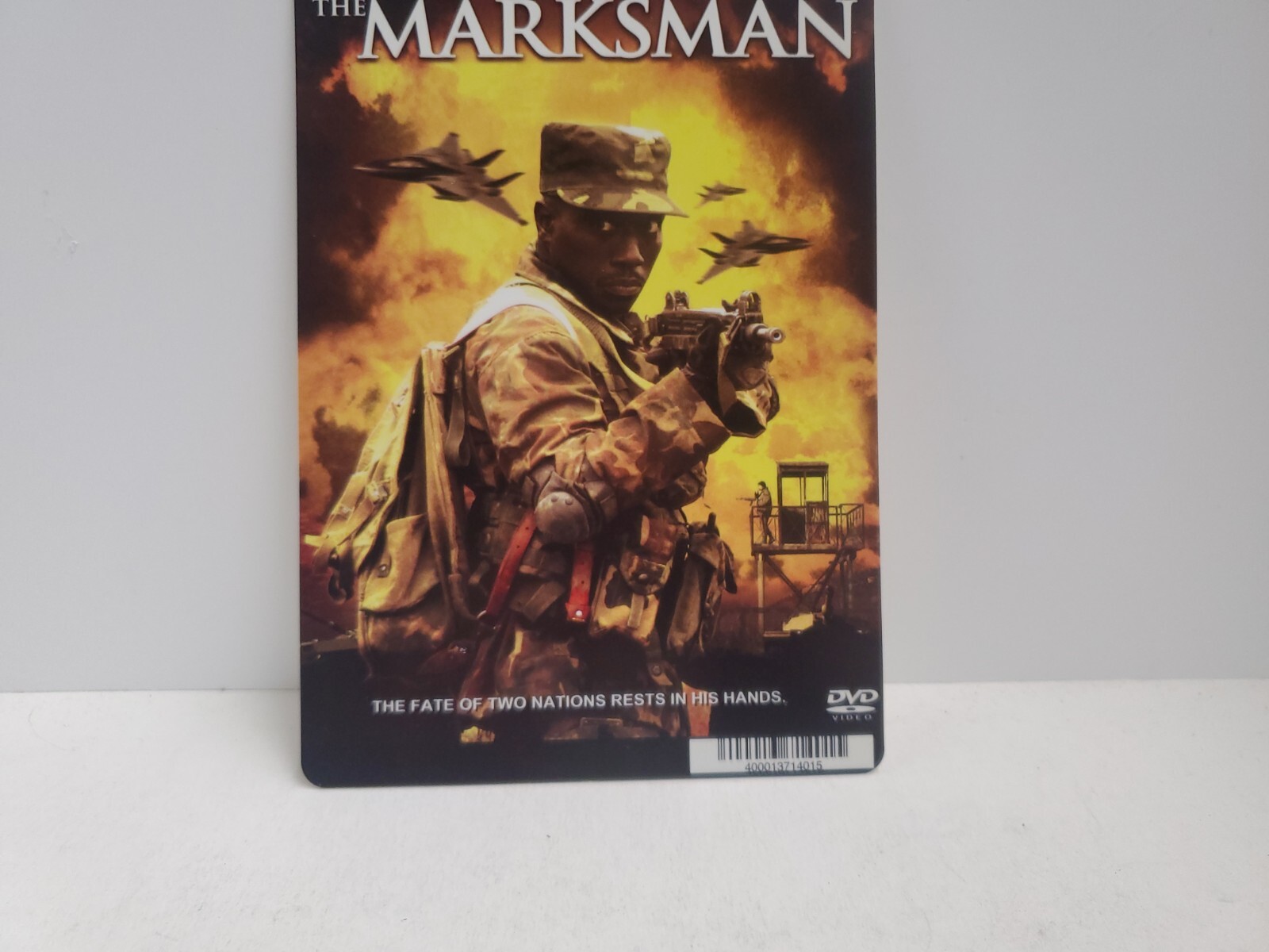 The Marksman BLOCKBUSTER DVD BACKER CARD ONLY 5.5″X8″