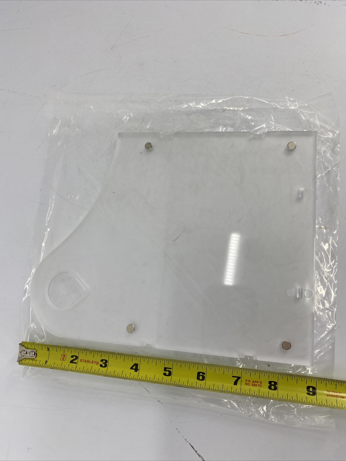 LOT OF 5 Opaque Display Shelf Shelves 9″ x 7″ No Hardware 43971-C1