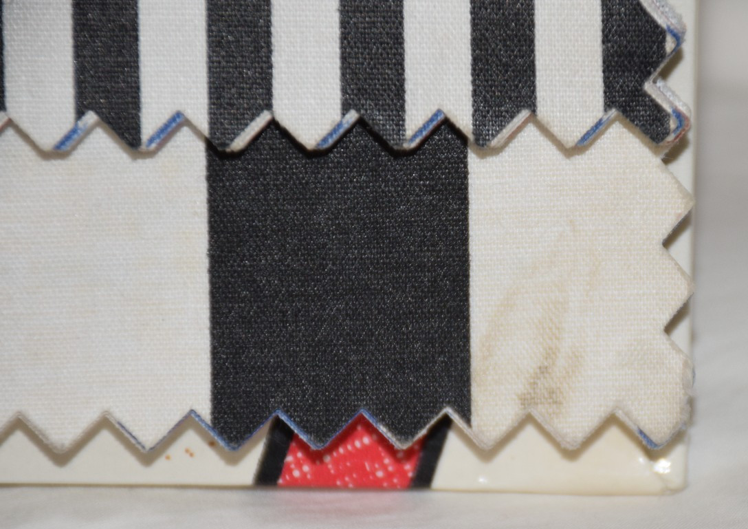 Vtg Belco Fabrics Salesman Store Sample Book No. 79 Dots-Plaids Stripes!!