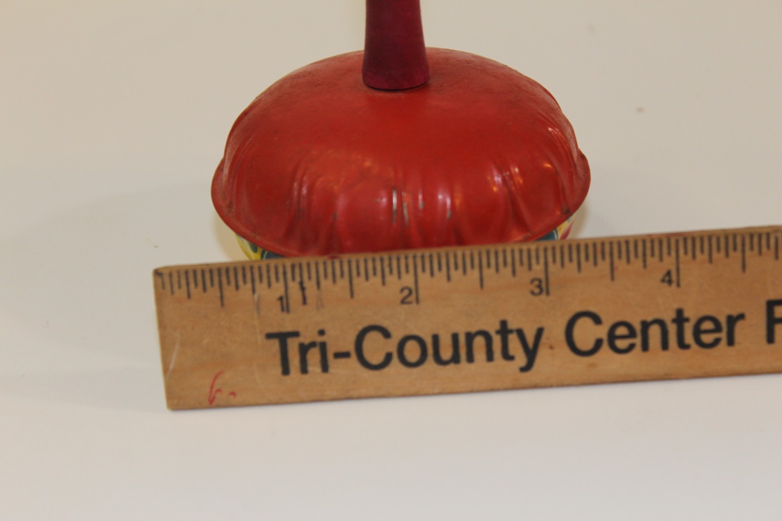 Vintage Kirchnof Metal Tin Rattle Noise Maker Toy