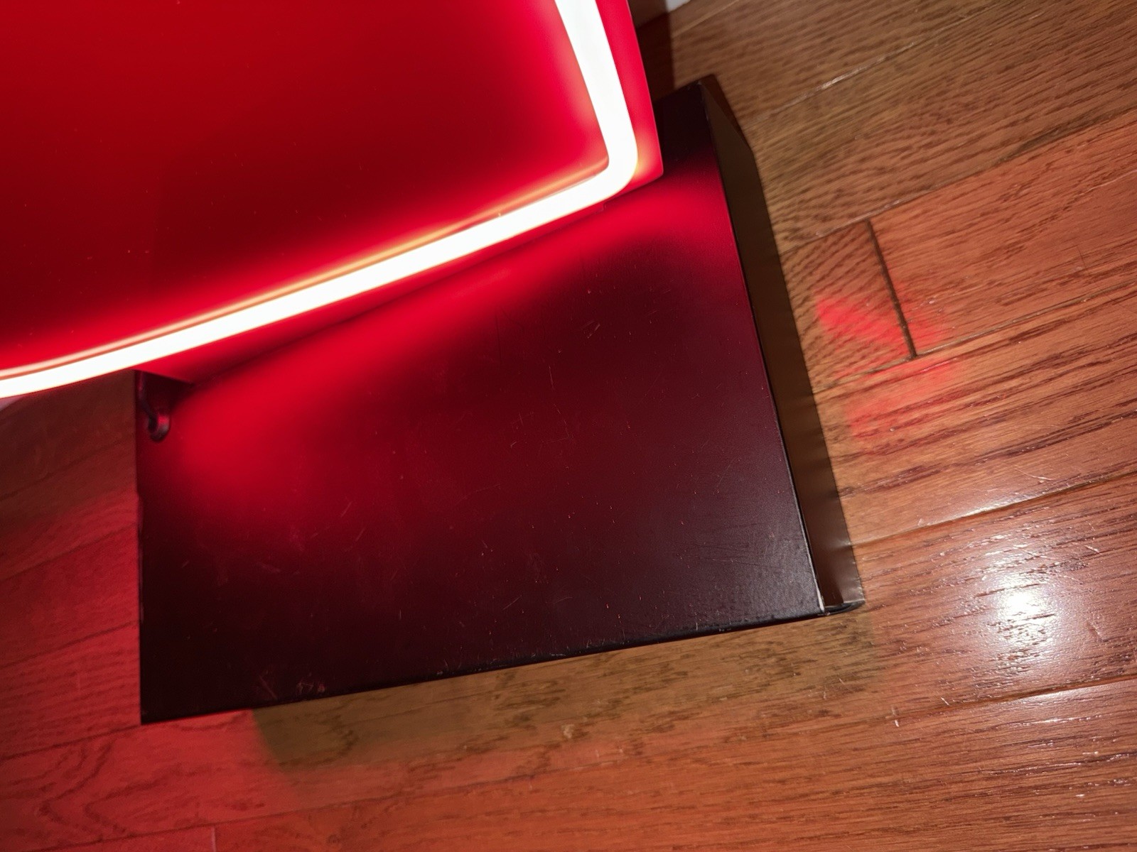 Victoria’s Secret PINK Heart Light Up Display Neon Red LED Store Sign Rare