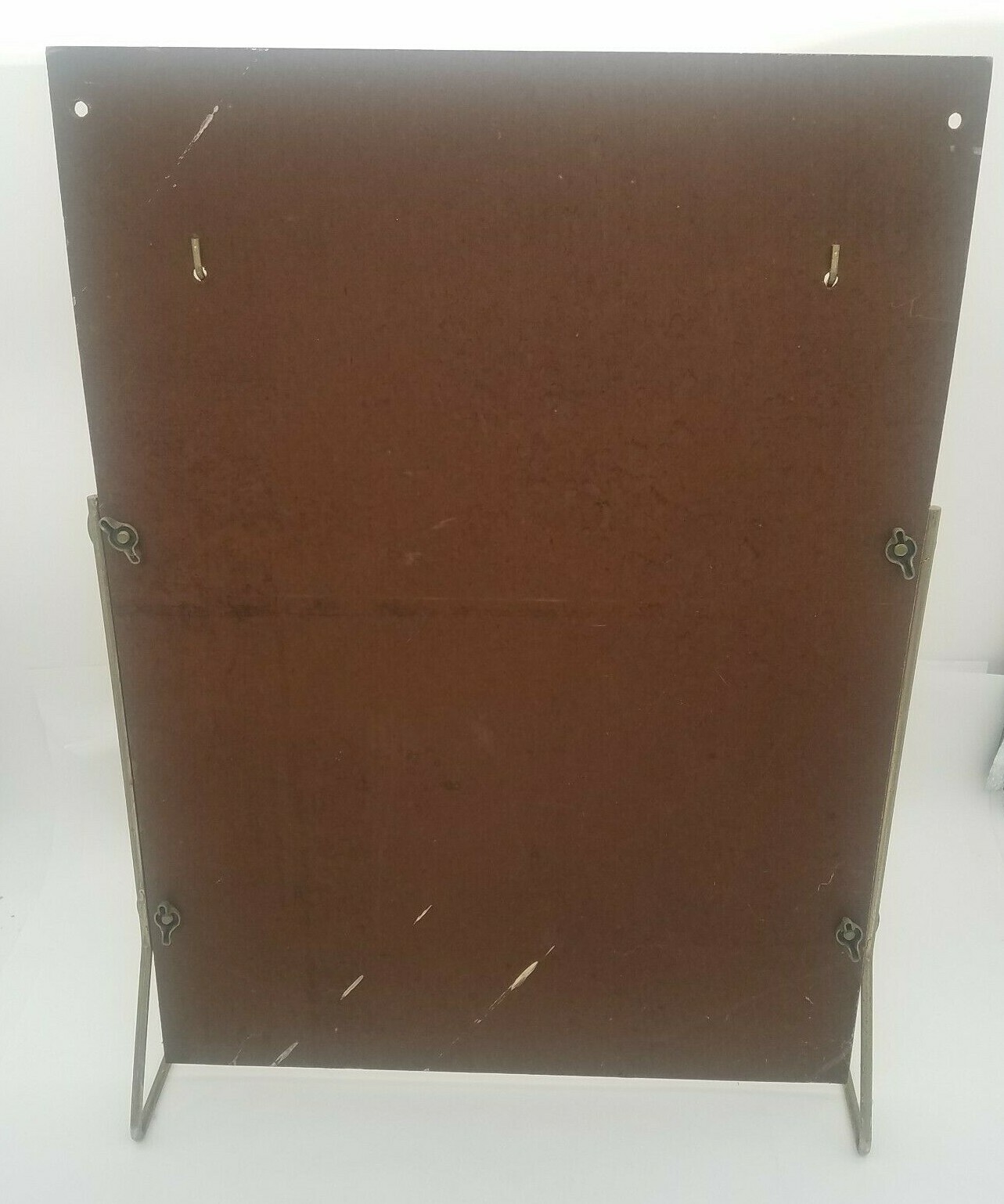 Vintage Susan Bates Bamboo Knitting Needle Metal Counter Top Store Display