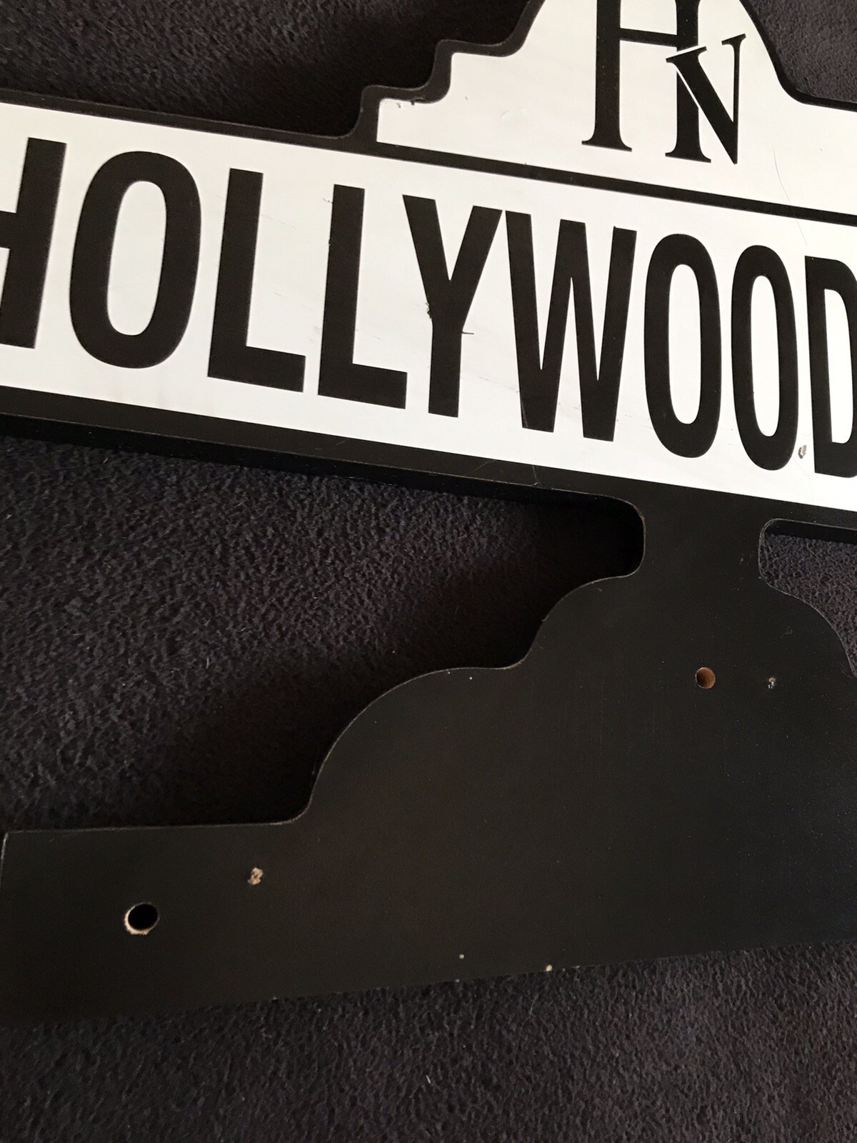Hollywood Video Store Official Hollywood Blvd Display Sign VTG EXTREMELY RARE