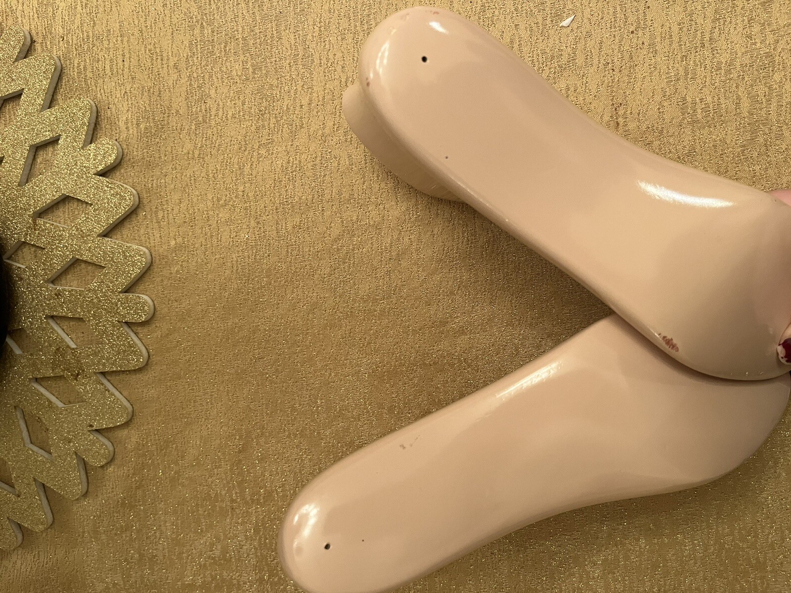 RARE Gucci Store Display Feet Used In Store set of 2 Rare Display Rounded Toe