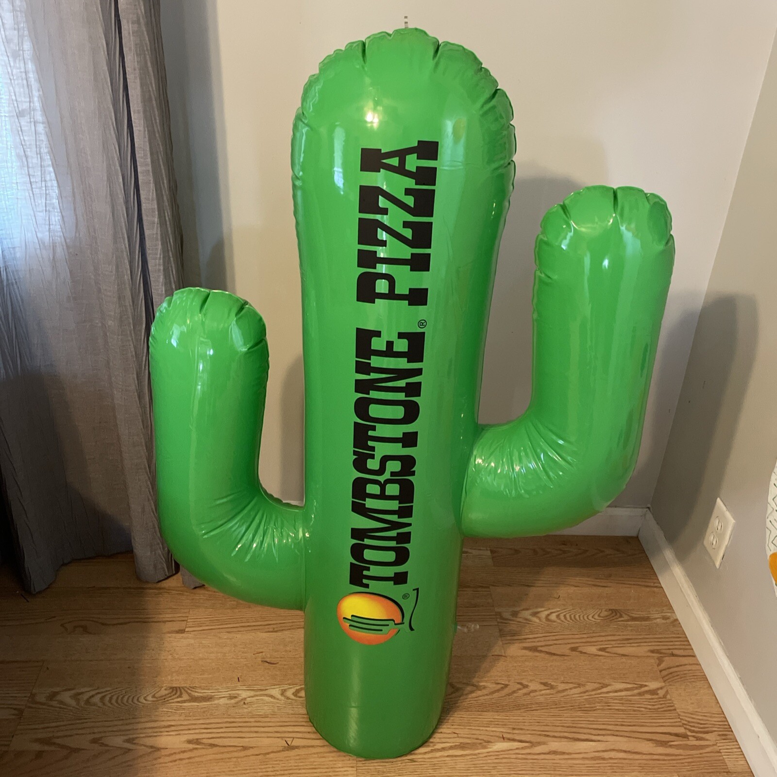 TOMBSTONE PIZZA INFLATABLE CACTUS Advertising 45” Store Display Pool Bar