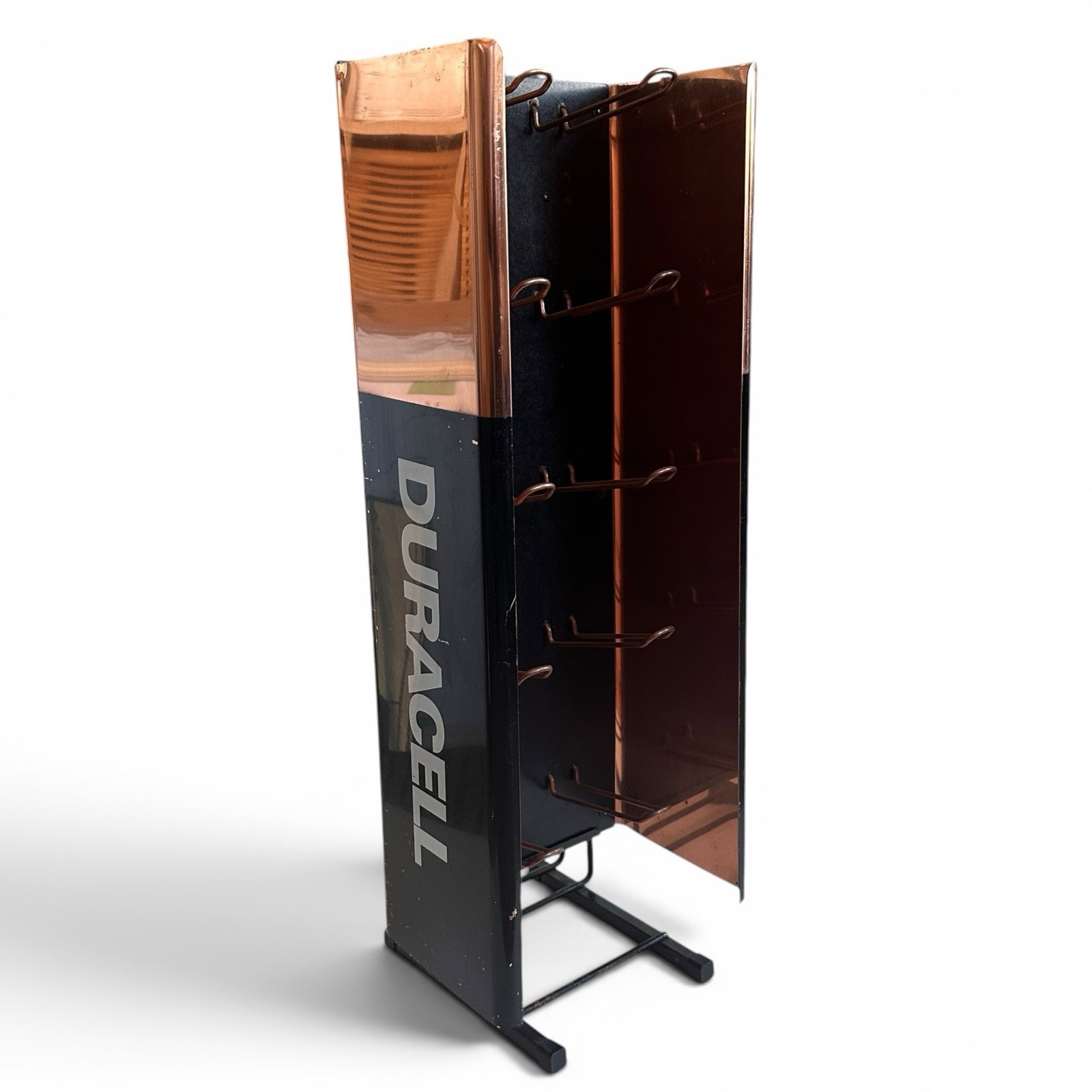 Duracell Vintage 25” Store Display Counter/Hanging Rack | Rare, Battery