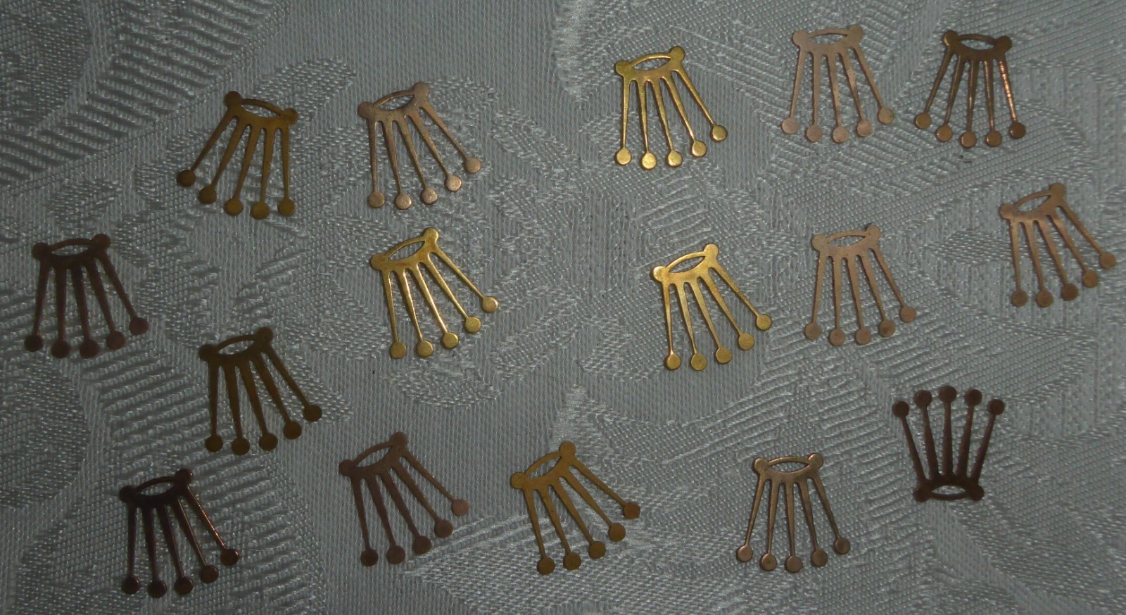 Vintage Lot of 16 Crown, Coronet Display