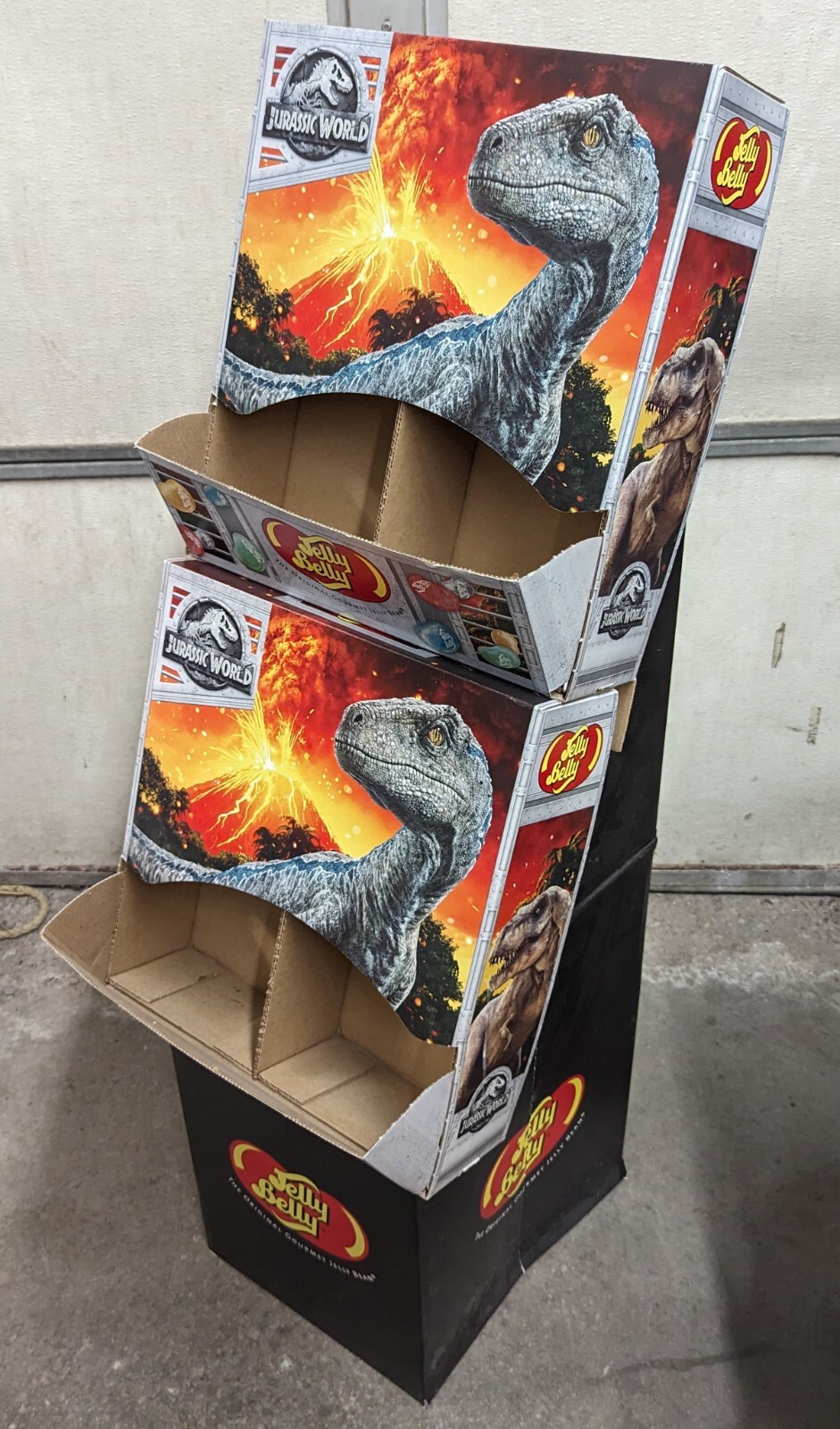 Jurassic World Fallen Kingdom Jelly Belly Store Display Promo Standee