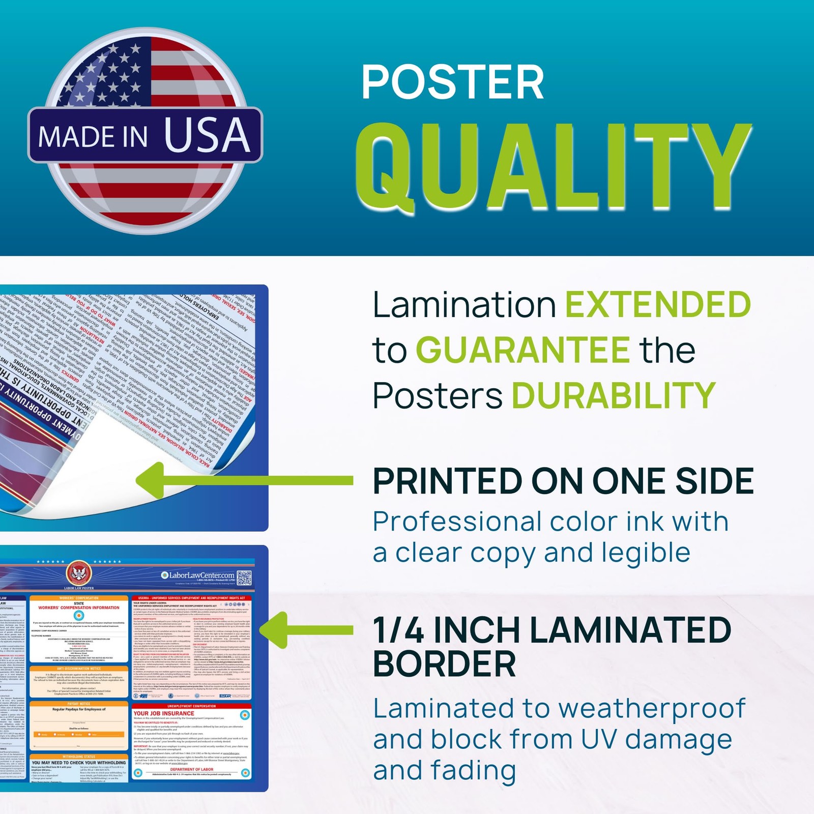 New York 2026 Labor Law Poster – State & Federal OSHA, EEOC, FMLA, Min Wage