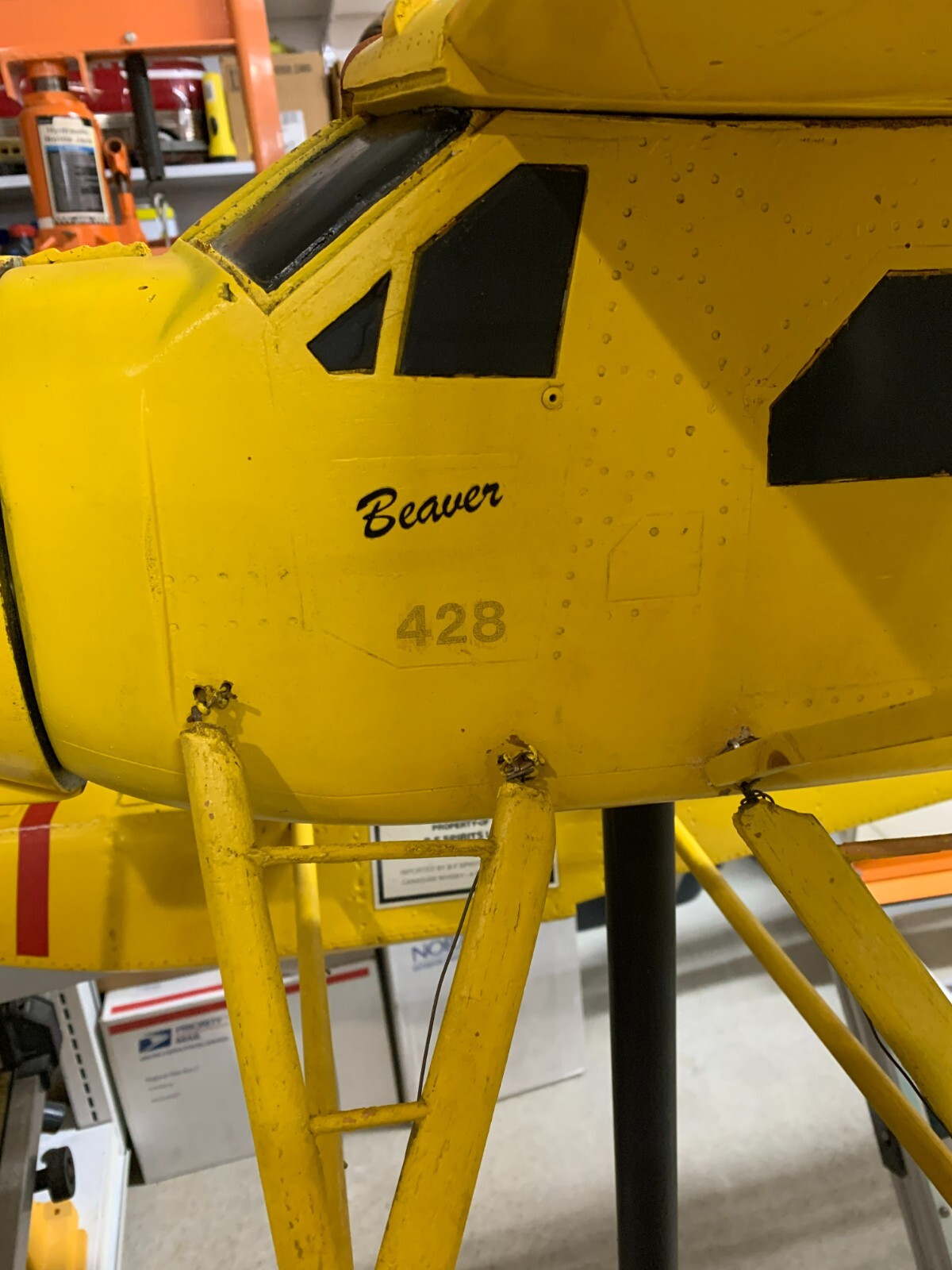 1970’s Canadian Mist Dehavilland Beaver Store Display, ORIGINAL!