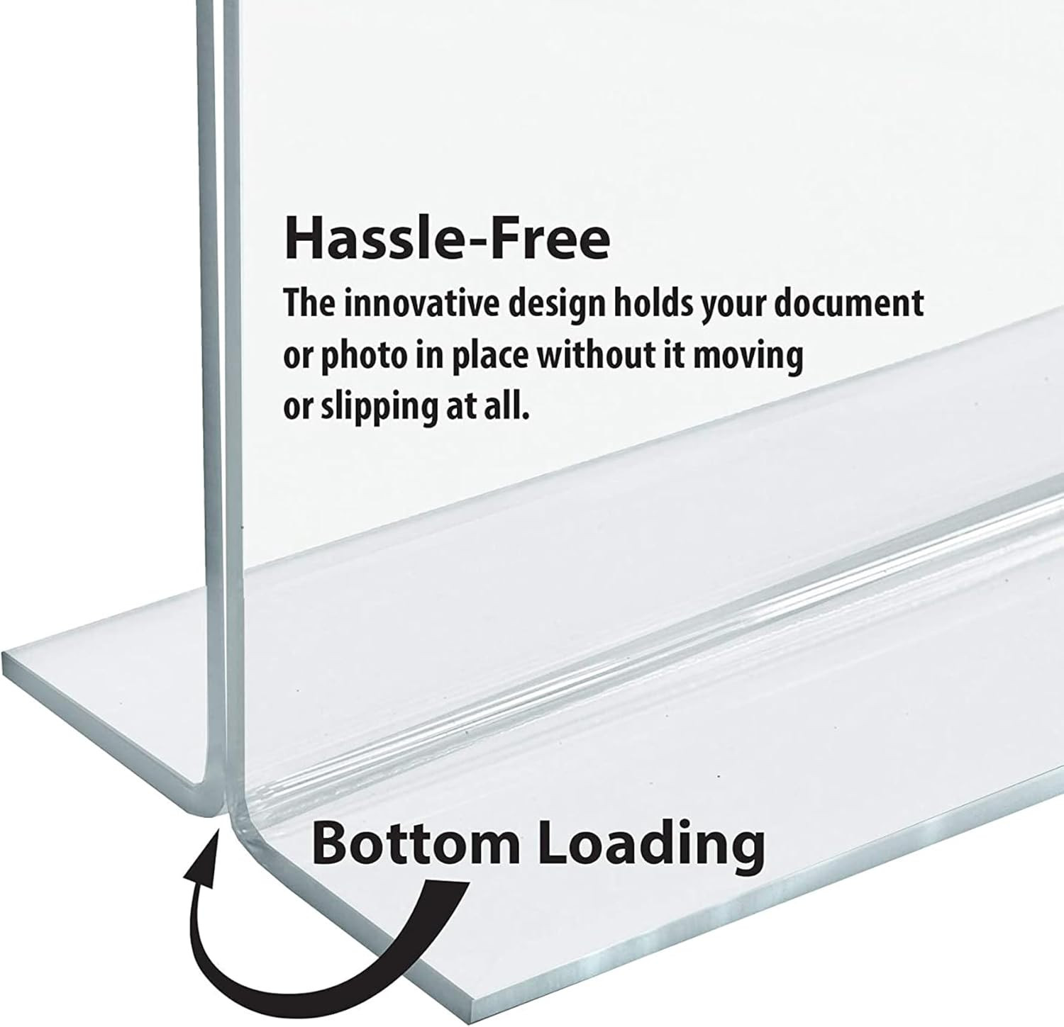 8.5×11 Double-Foot Frame Set – 10 Pieces for Stylish Displays