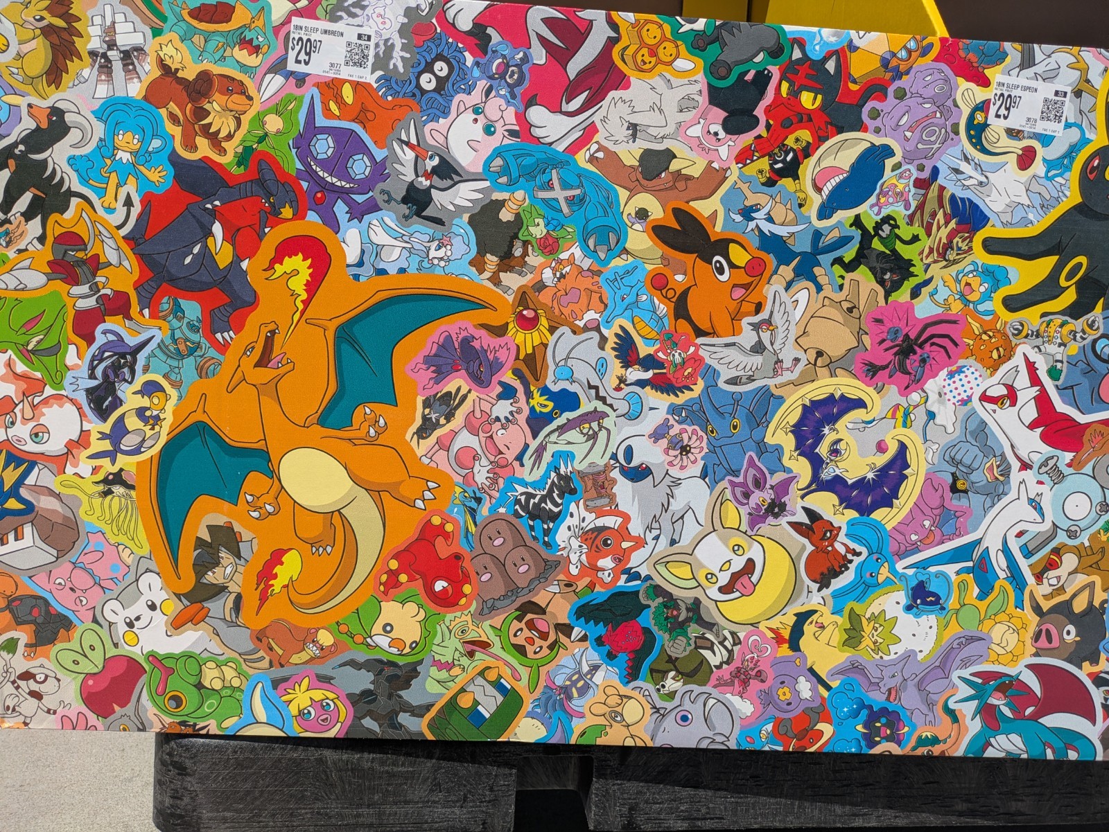 2026 Pokemon Cards & Plush Cardboard Store Display