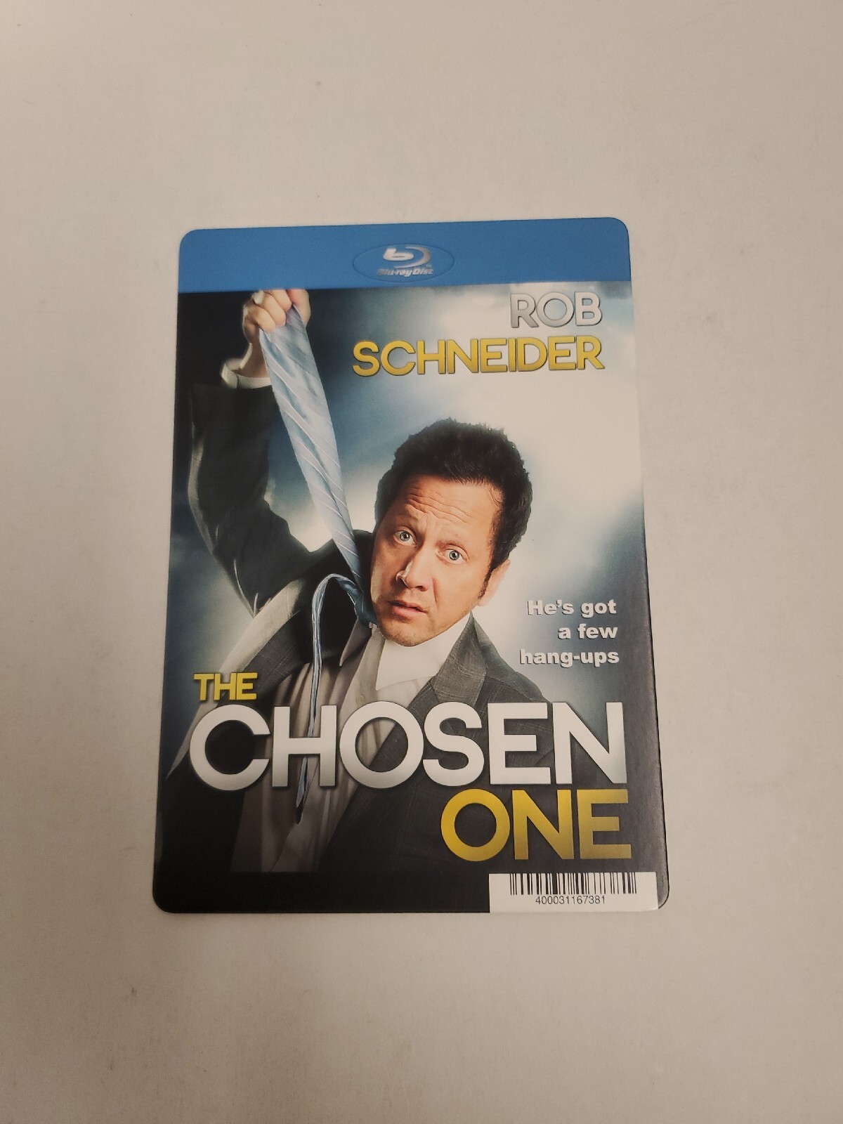 The Chosen One BLOCKBUSTER SHELF DISPLAY BLU-RAY BACKER CARD ONLY 5.5″X8″