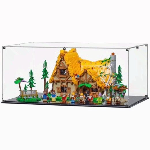 Display Case for LEG0 43242 Disney Snow White and the Seven Dwarfs’ Cottage