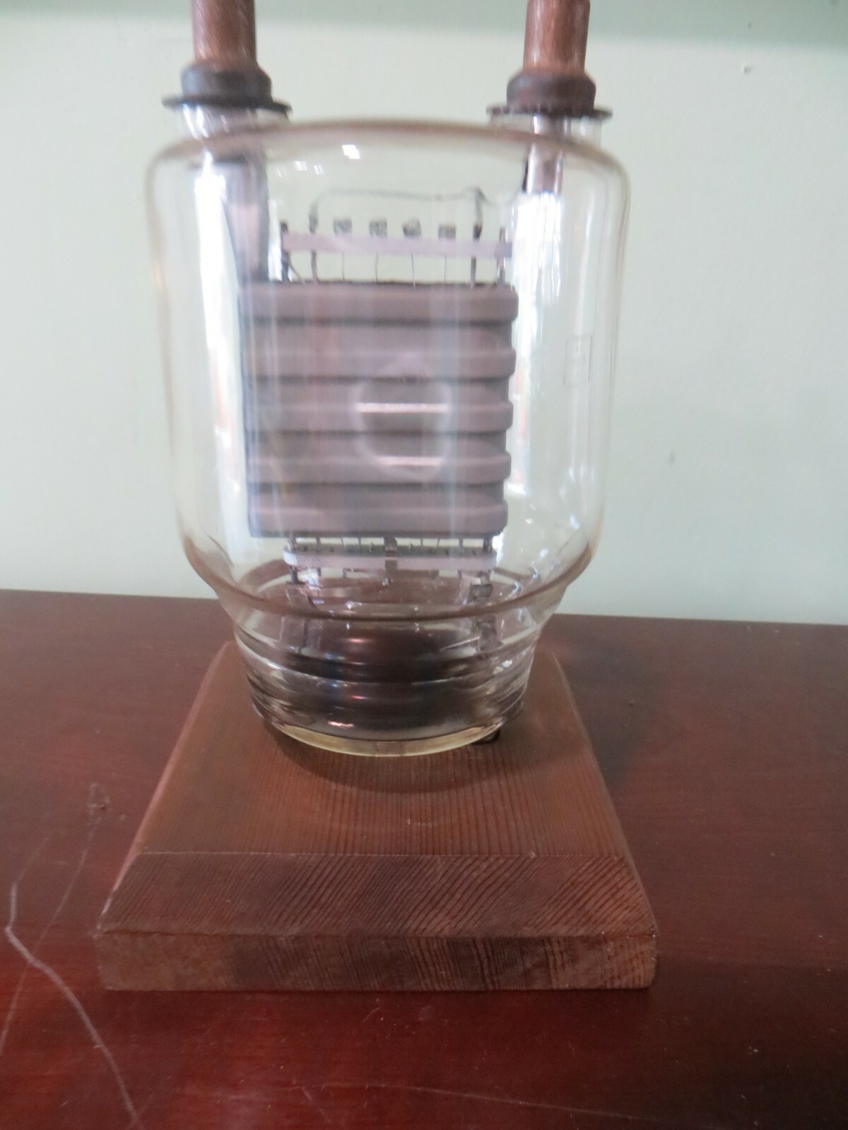 RCA DEALER COUNTER POINT OF SALES DISPLAY GLASS FUSE SIGN