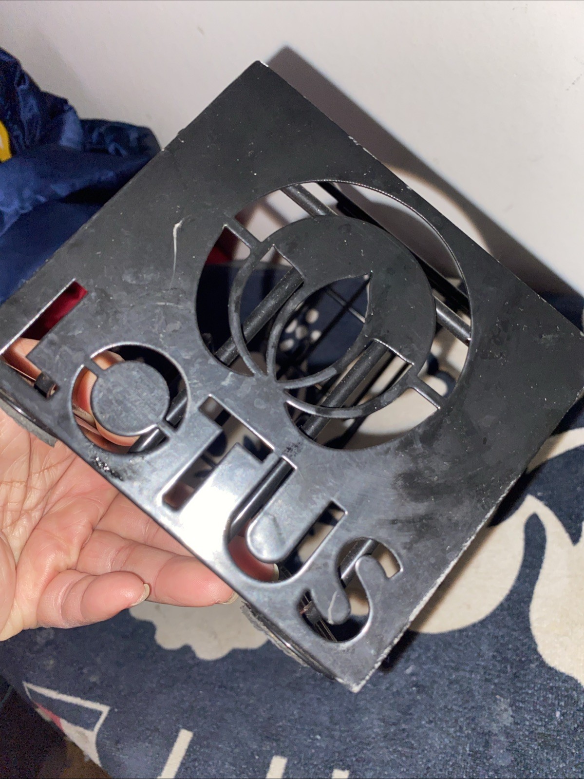Vintage Lotus automotive Car Company Designer In Store Display Pop Up Sign