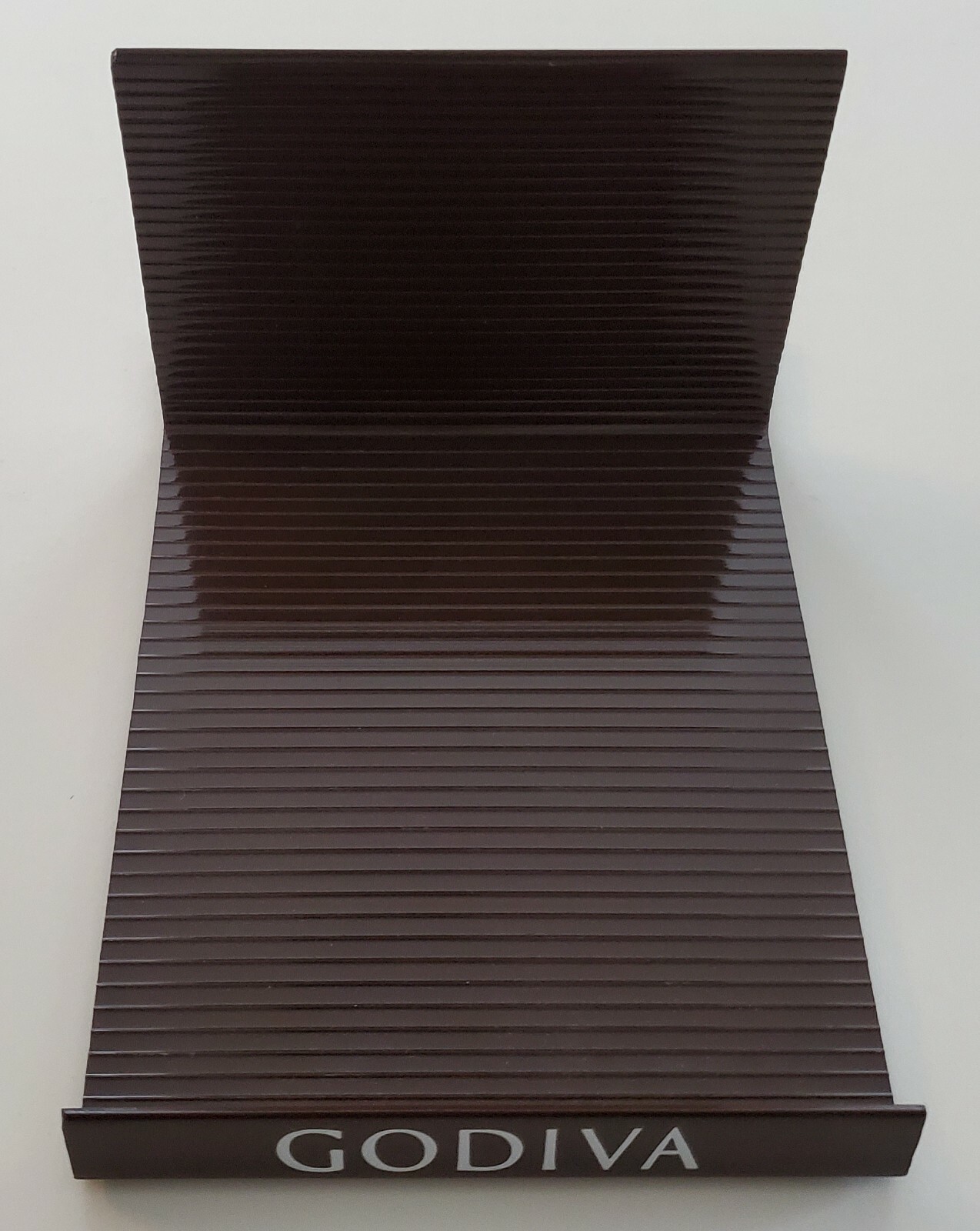 Godiva Chocolate Bars Holder Store Display Rack Sign Signage Advertising Scarce