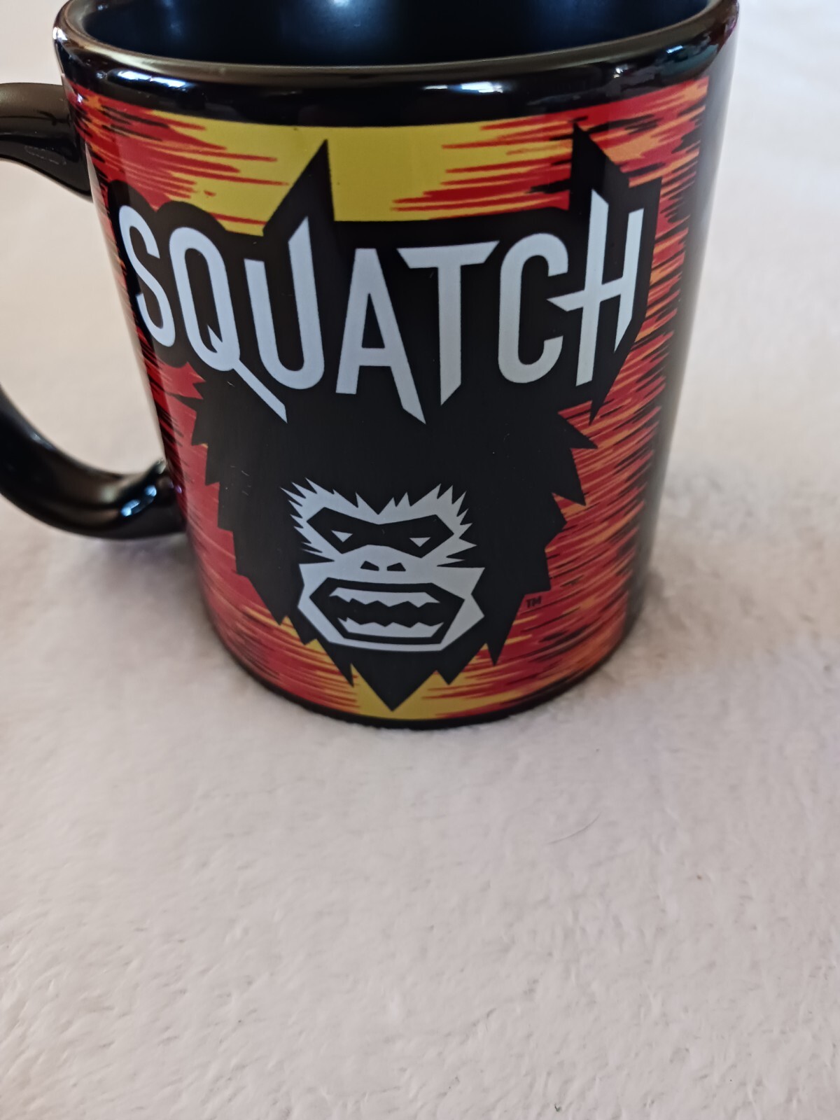 Jack Links Squatch Ceramic Coffee Mug Sasquatch Beef Jerky Wildside Logo Cup