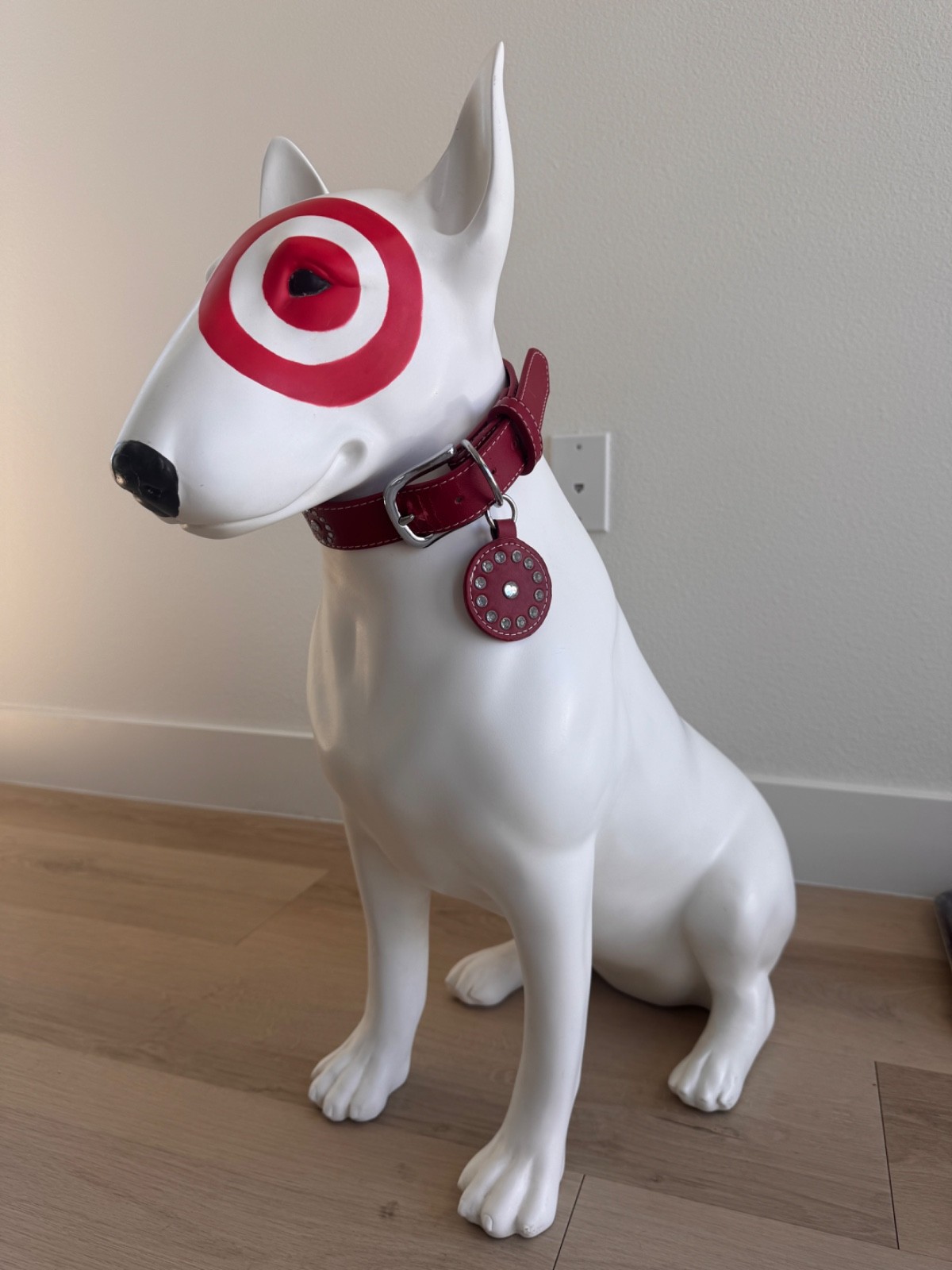 FULL SIZE original RARE Bullseye Target Dog Statue Store Display