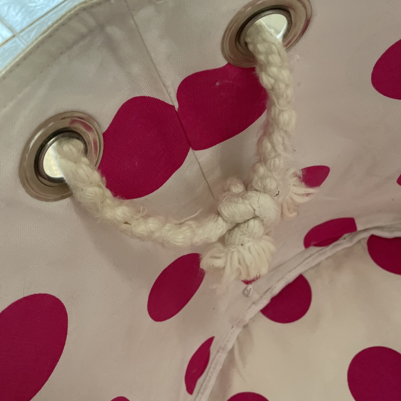 Victoria’s Secret Pink Store Display Canvas Large Bin Prop Collectible Rare