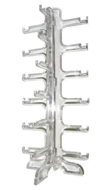 NEW CLEAR 6 PAIR SUNGLASS DISPLAY RACK eyewear holder glasses counter displays