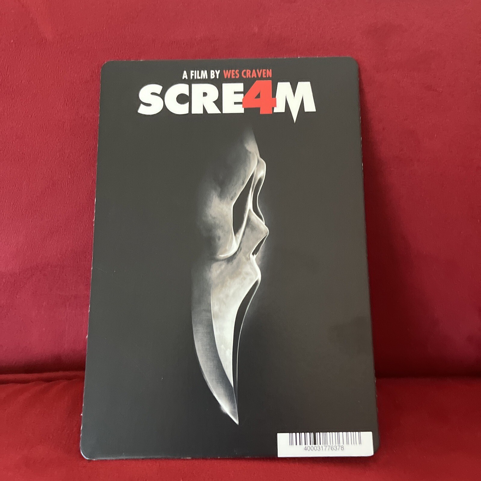 Blockbuster Movie Backer Card Mini Poster Art 5.5” x 8” Scream 4 GhostFace Killa