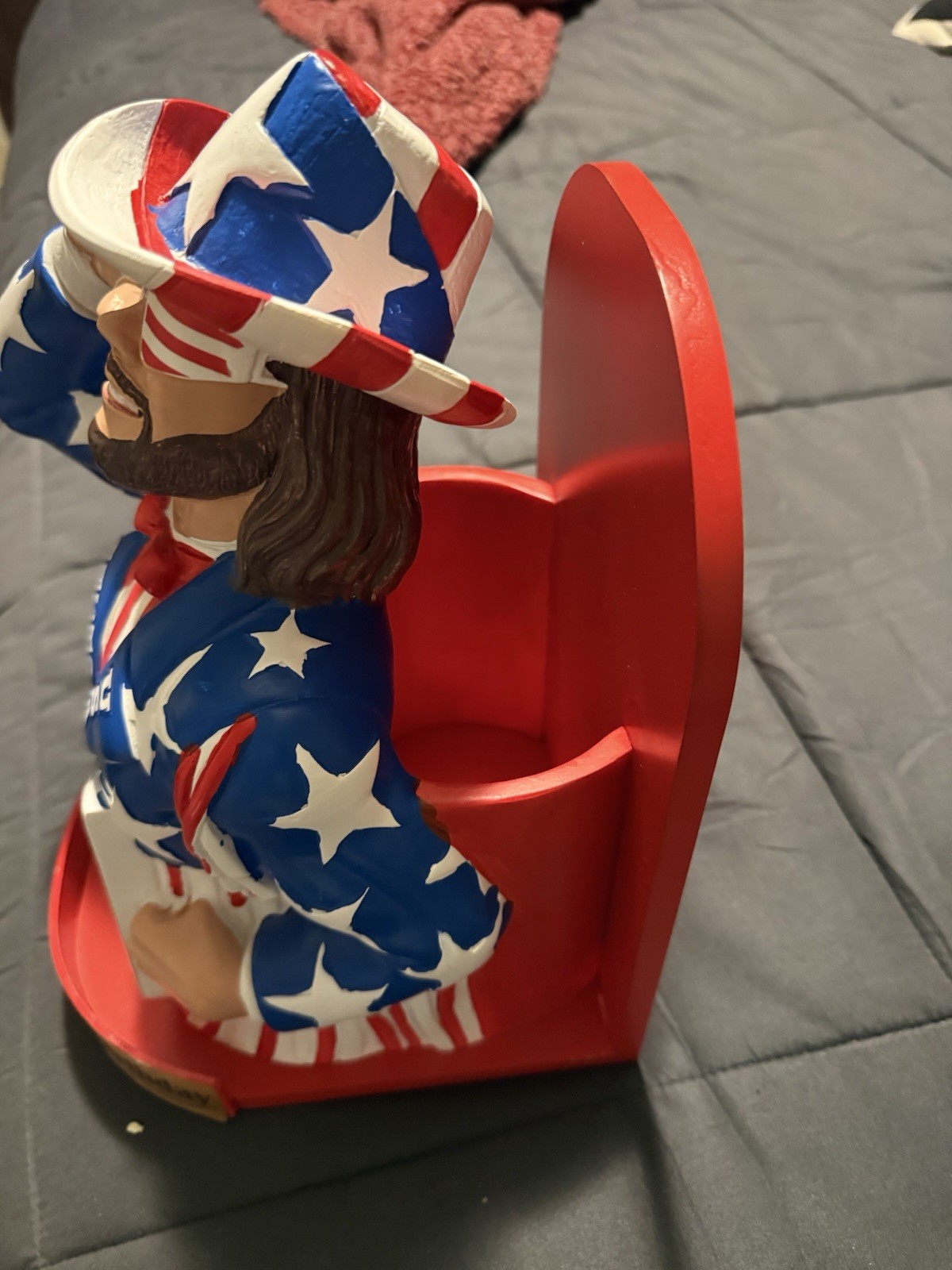 Slim Jim Uncle Sam Store Display Advertising 1976 Red White Blue