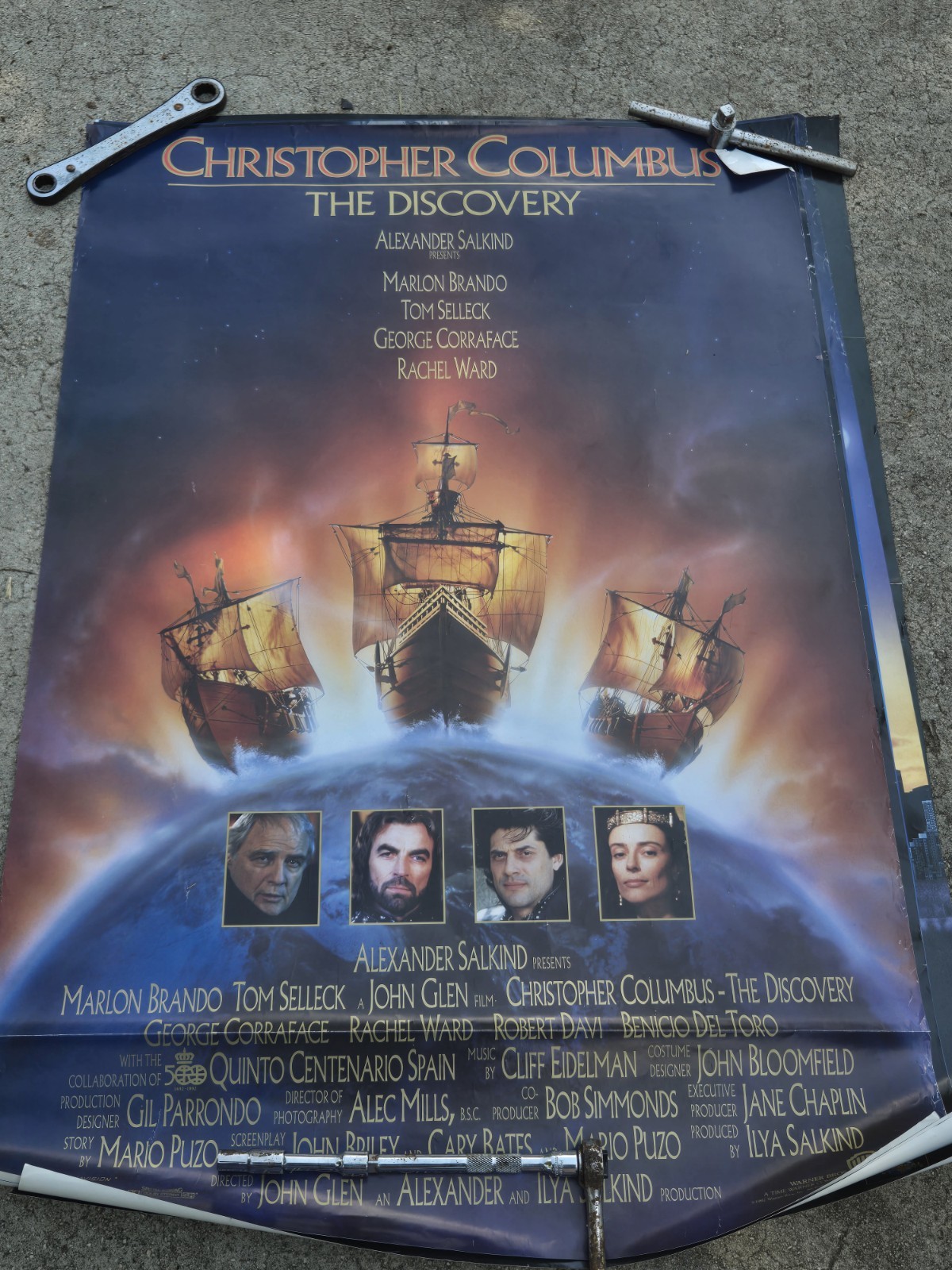 Lot Of 10 Late 90’s Move Store Advertising Posters Including Wet And Wild Summer