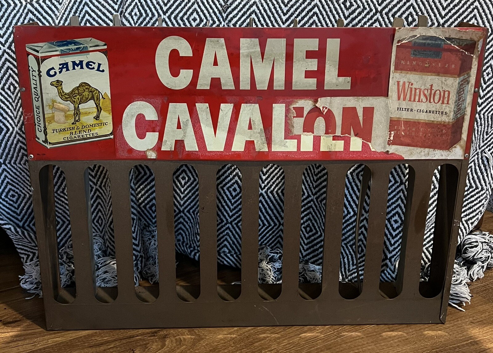 Camel/Winston Cigarette Vintage Display