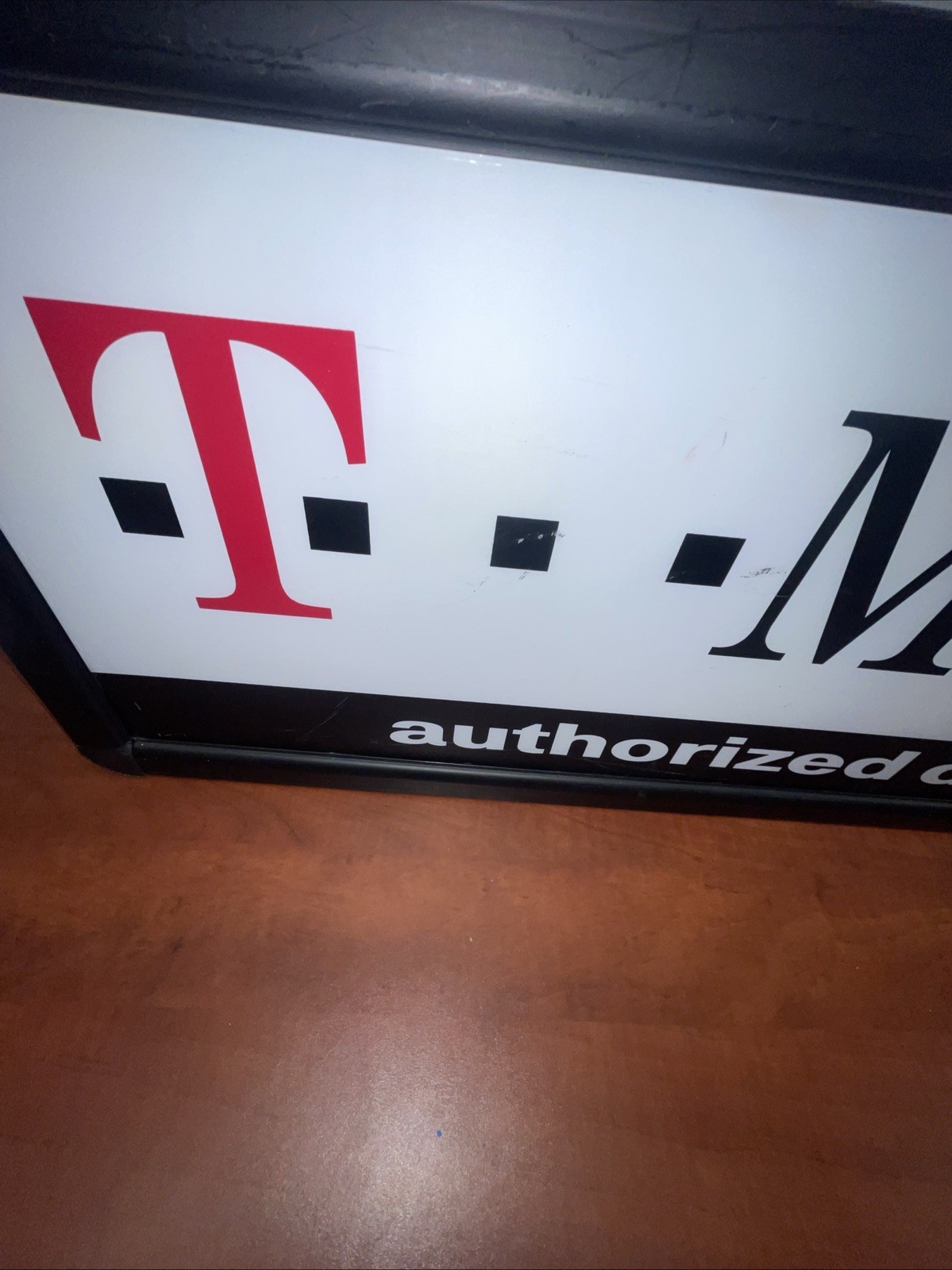 T-Mobile Authorized Dealer Lighted Store Display Advertising Sign