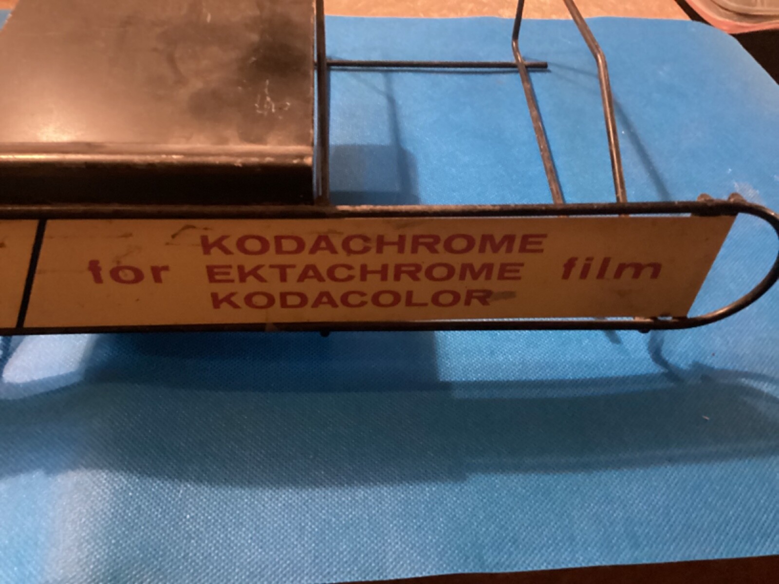Vintage Kodak metal Advertising Mailer Rack