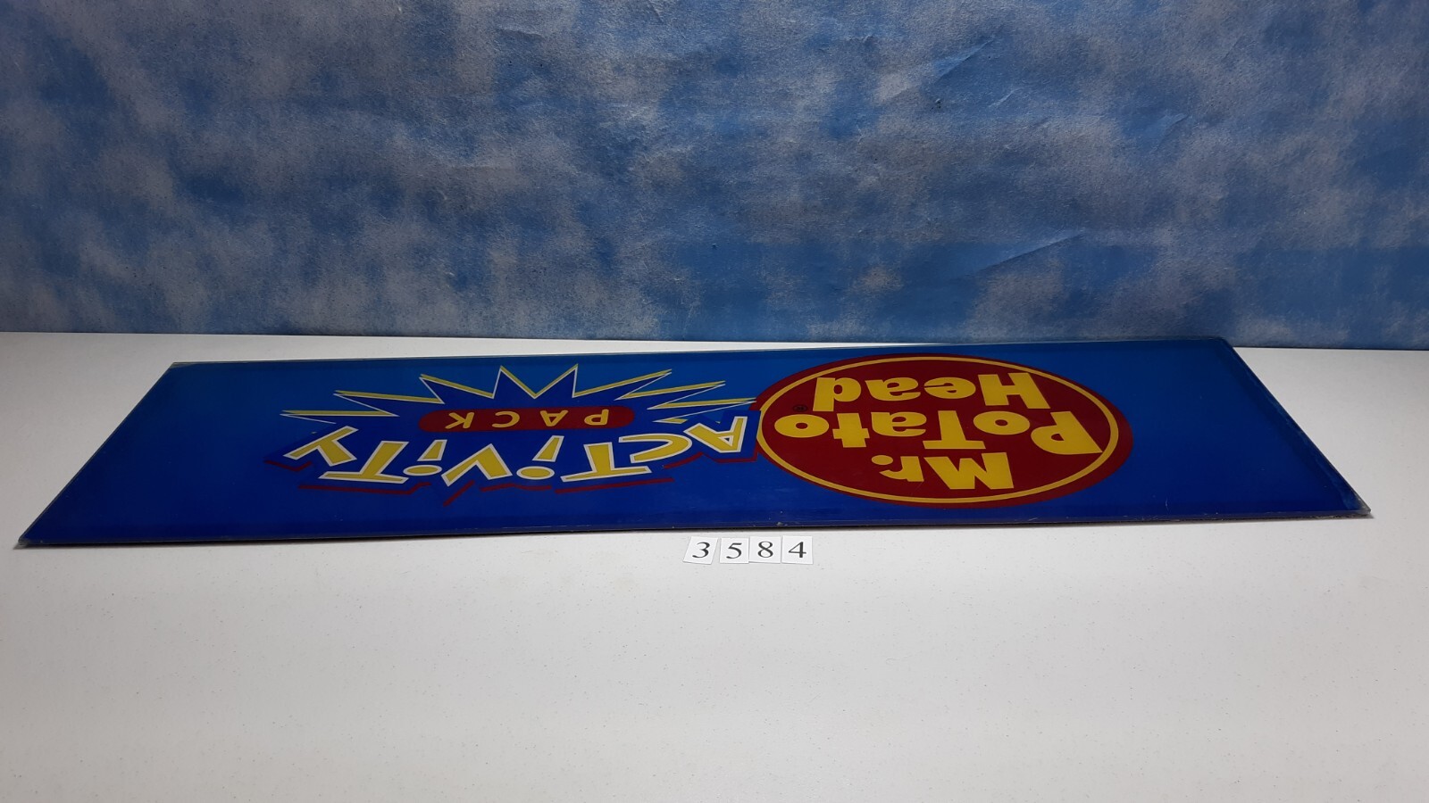 Store Display Mr Potato Head Activity Pack Blue Sign