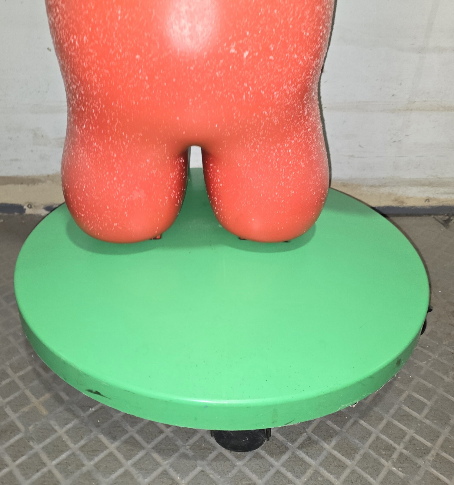 Sour Patch Kids Character Candy Store Display w Storage Tray Rolling Wheels RARE