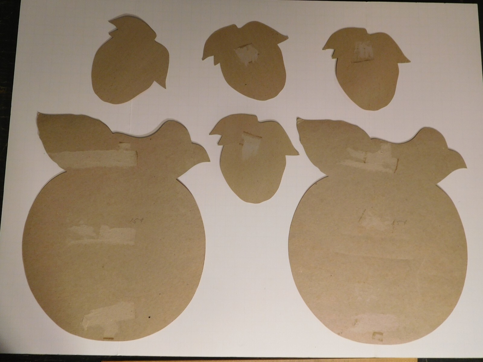 Delicious 8 Vintage Colorful RED Apple Ads Pictures Former Store Display