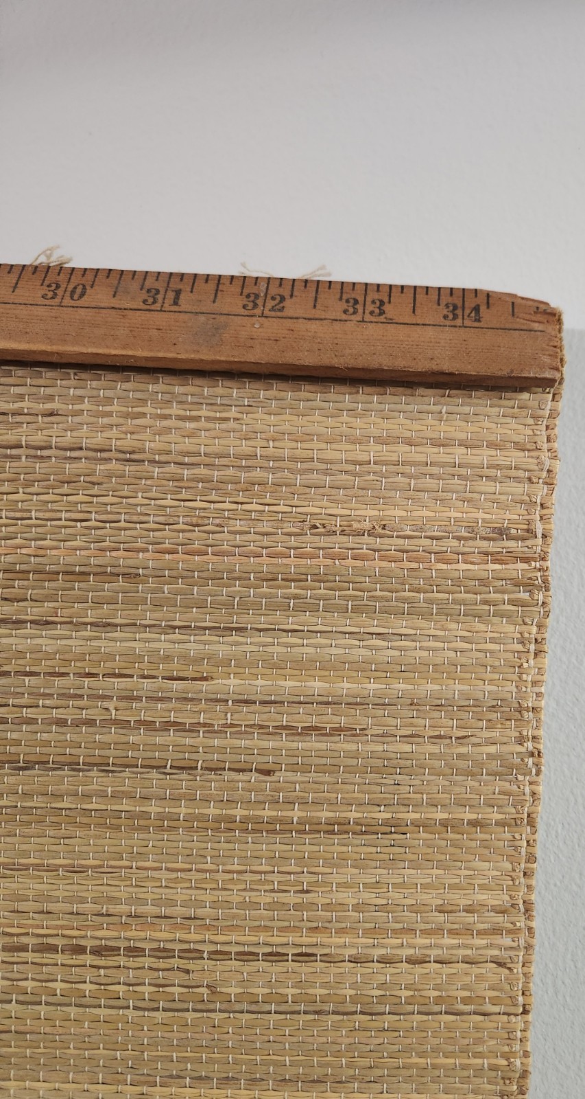 Vintage 1960s ZIG ZAG Cigarette Papers Bamboo Ratan Banner Wall Hanging 65″x35″