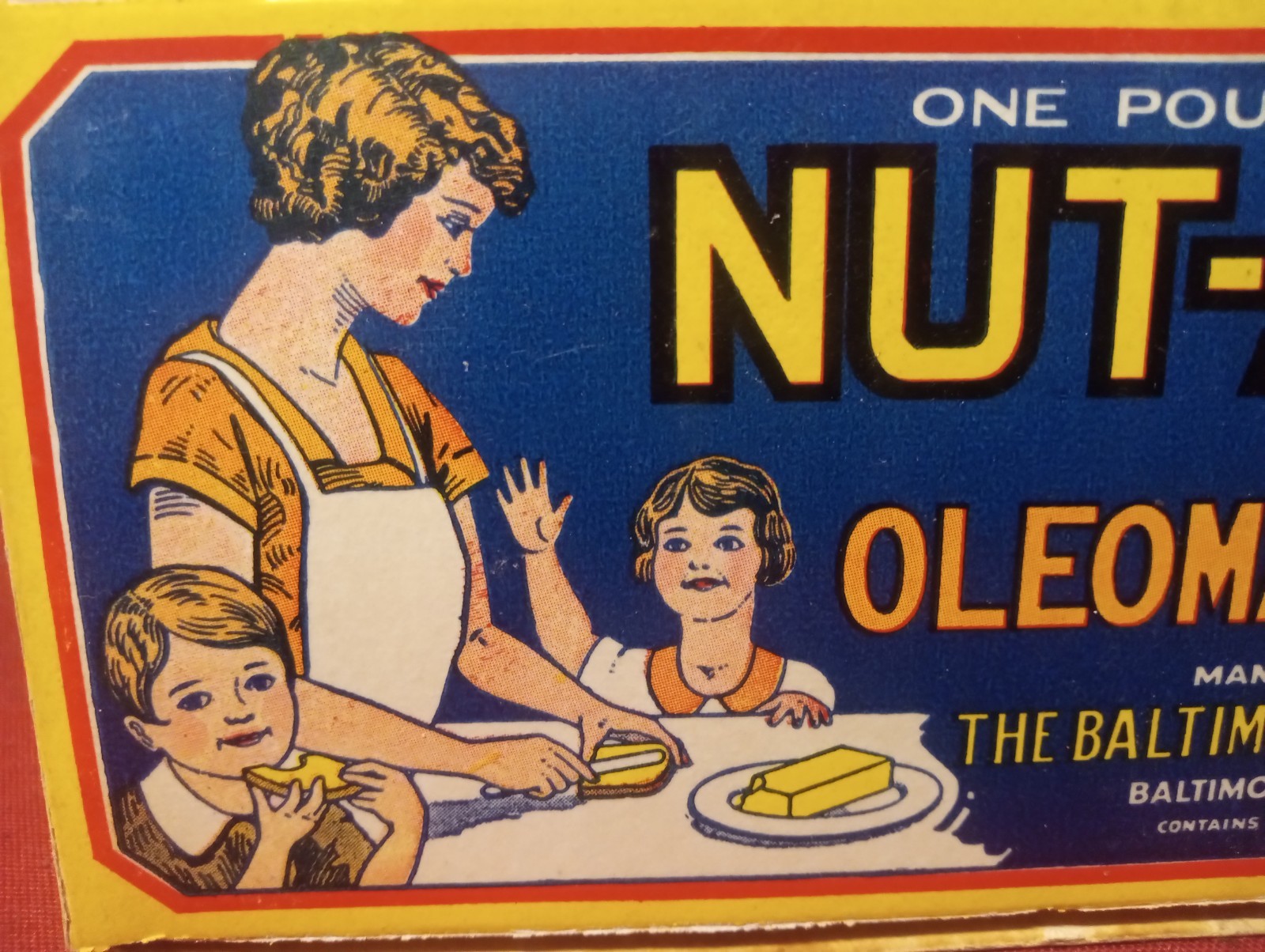 Lot Of 3 Early Rare Antique Vintage Waxed Butter Ice Cream Boxs NUTT ALL Bing