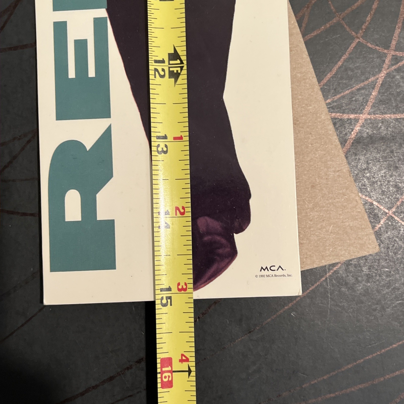 Vintage Reba Mcentire Die Cut Standee Promotional Sign Display approx. 15″ RARE
