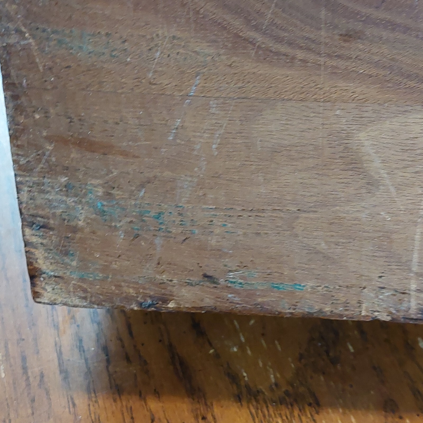 Antique 1880’s Clapp & Baileys REMNANTS Wooden Countertop Advertising Display