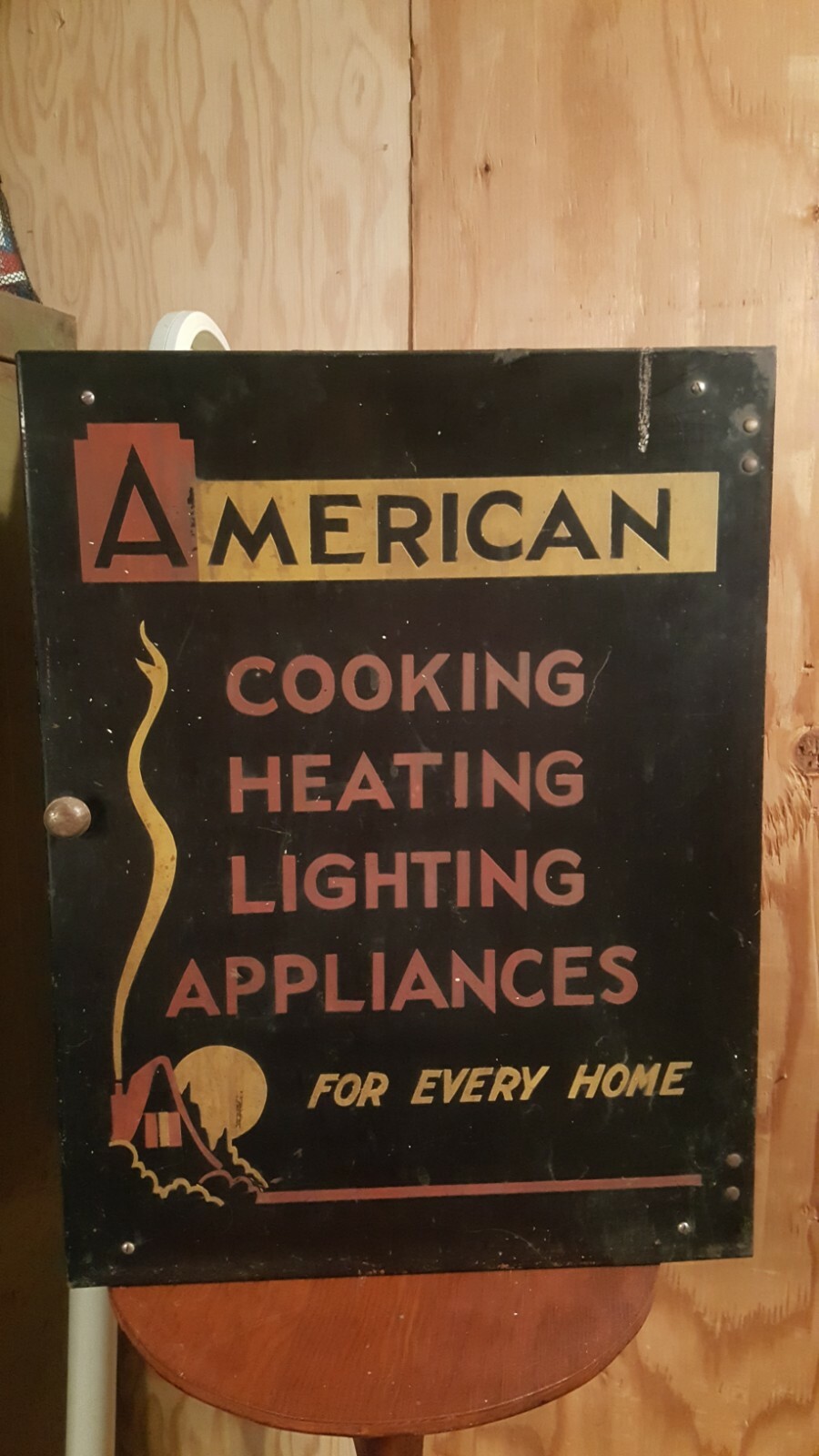 American Gas Machine store parts cabinet Kampkook Kitchenkook oil lamps chart