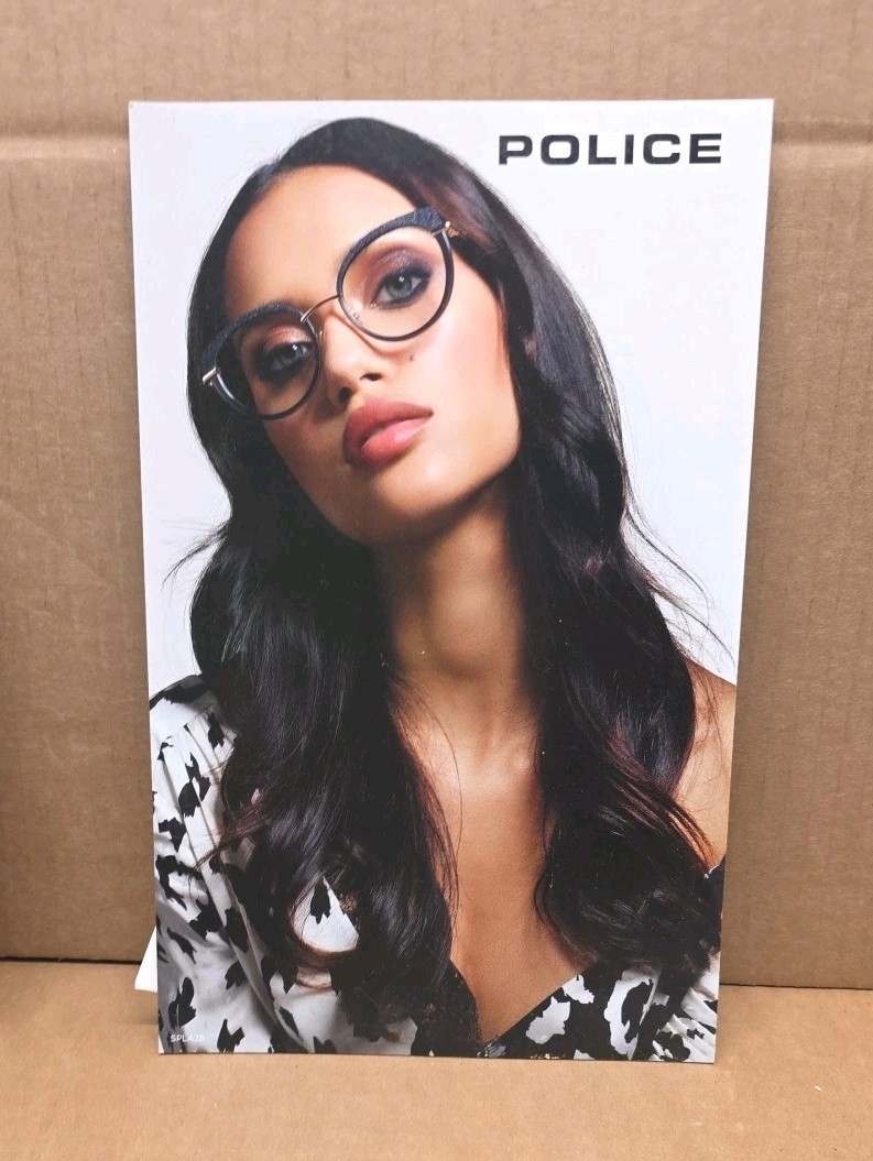 Police Eyeglasses Countertop Display Point Of Sale