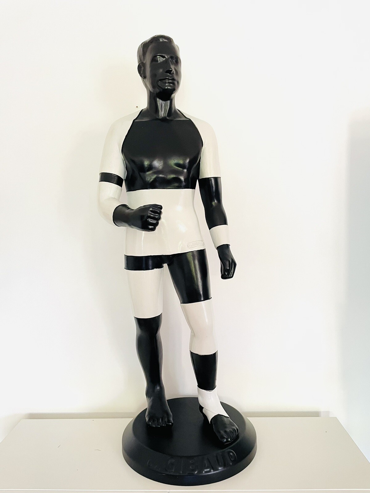 🟠 DR GIBAUD Large Shop Display Advertising Mannequin 80s Vintage
