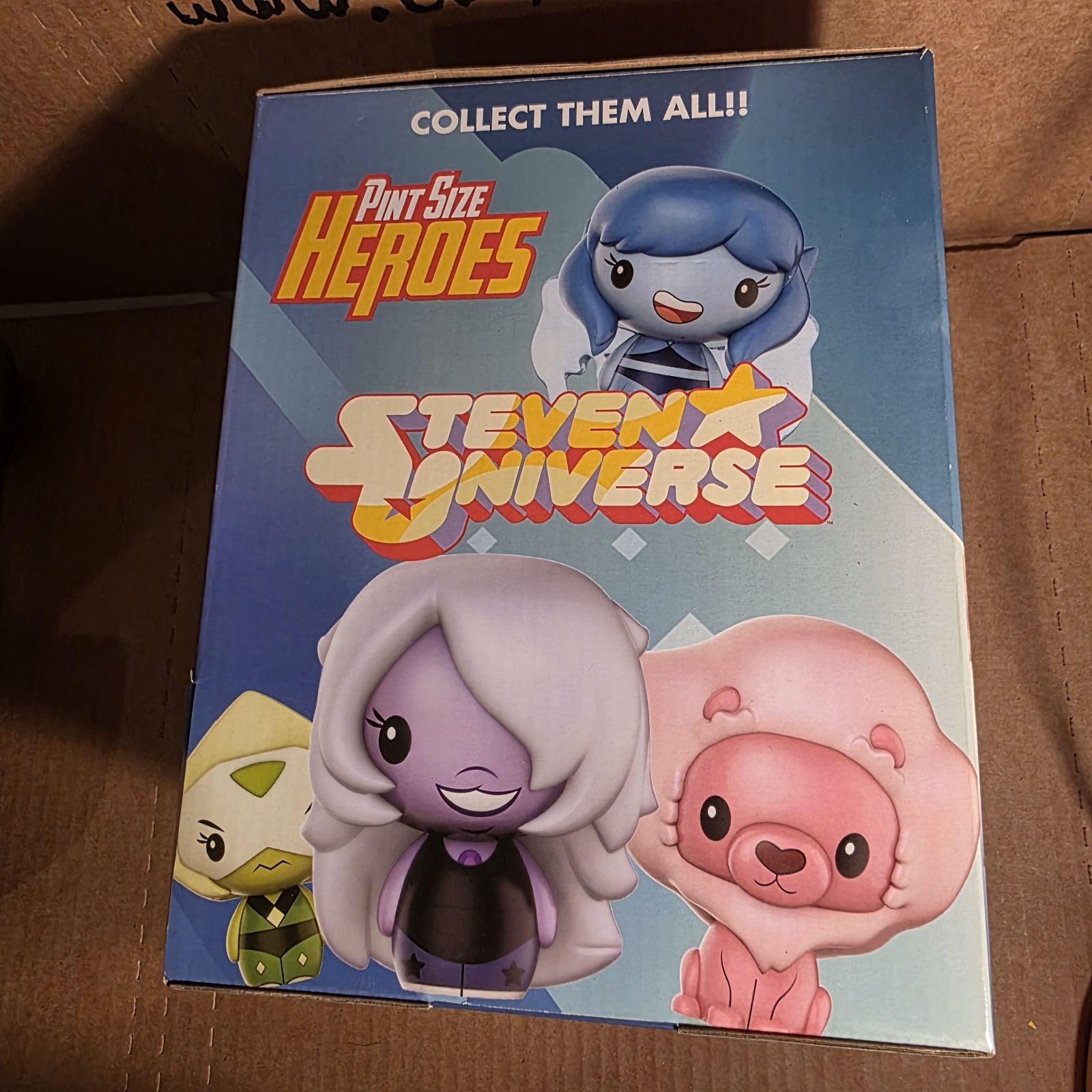 Steven Universe Pint Sized Heroes Empty Display Box Funko + 2 Figures