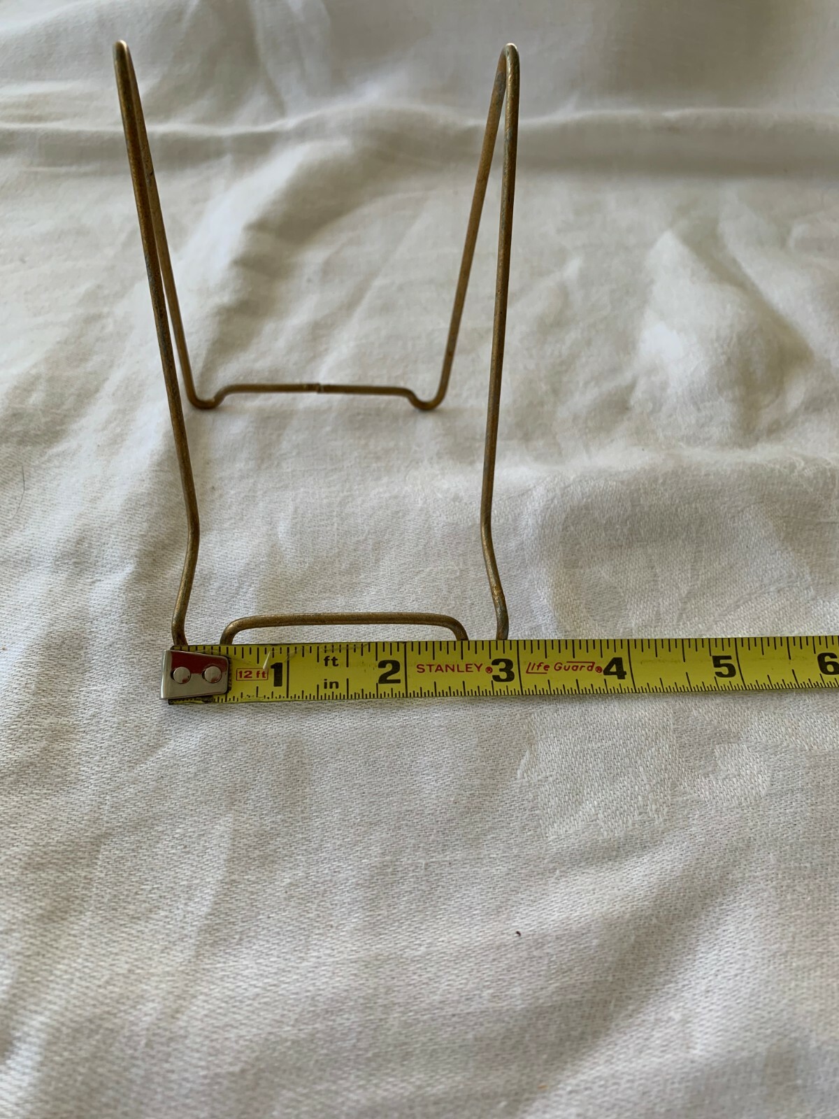 Metal Gold Finish Display Plate Rack Store Fixture Wire Several Available Adjust