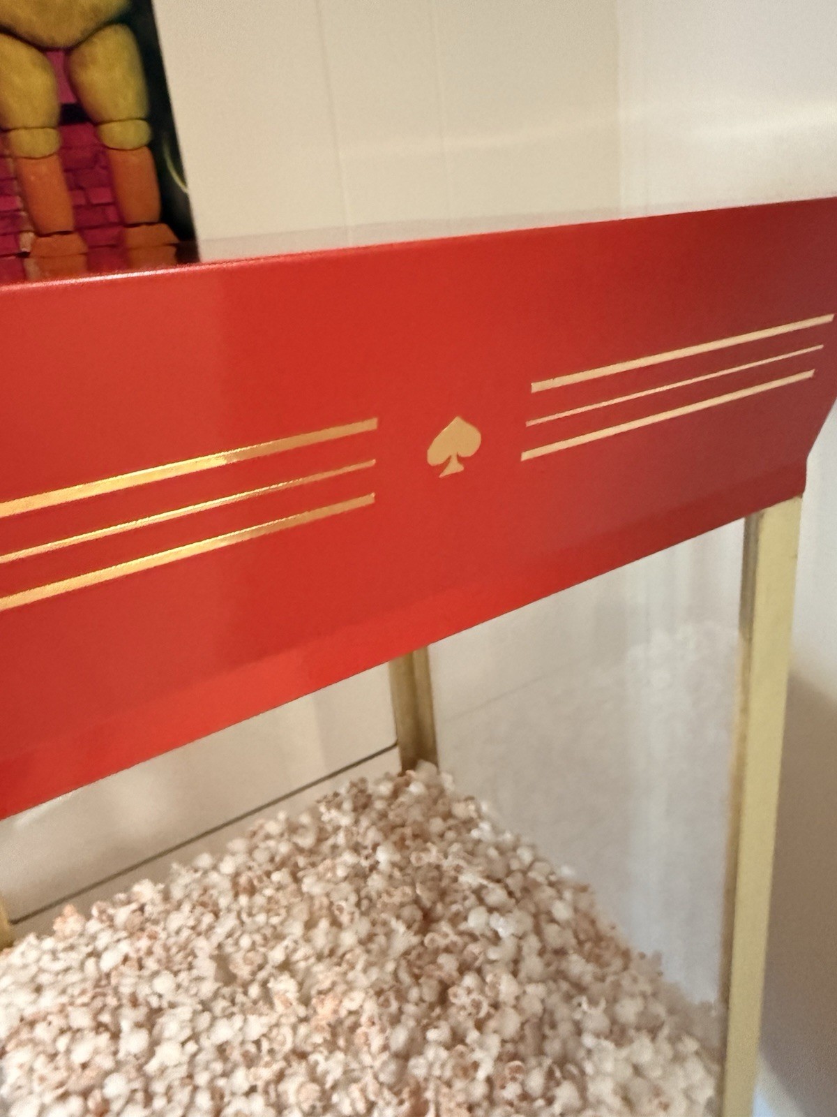 Kate Spade Popcorn Machine Window Display