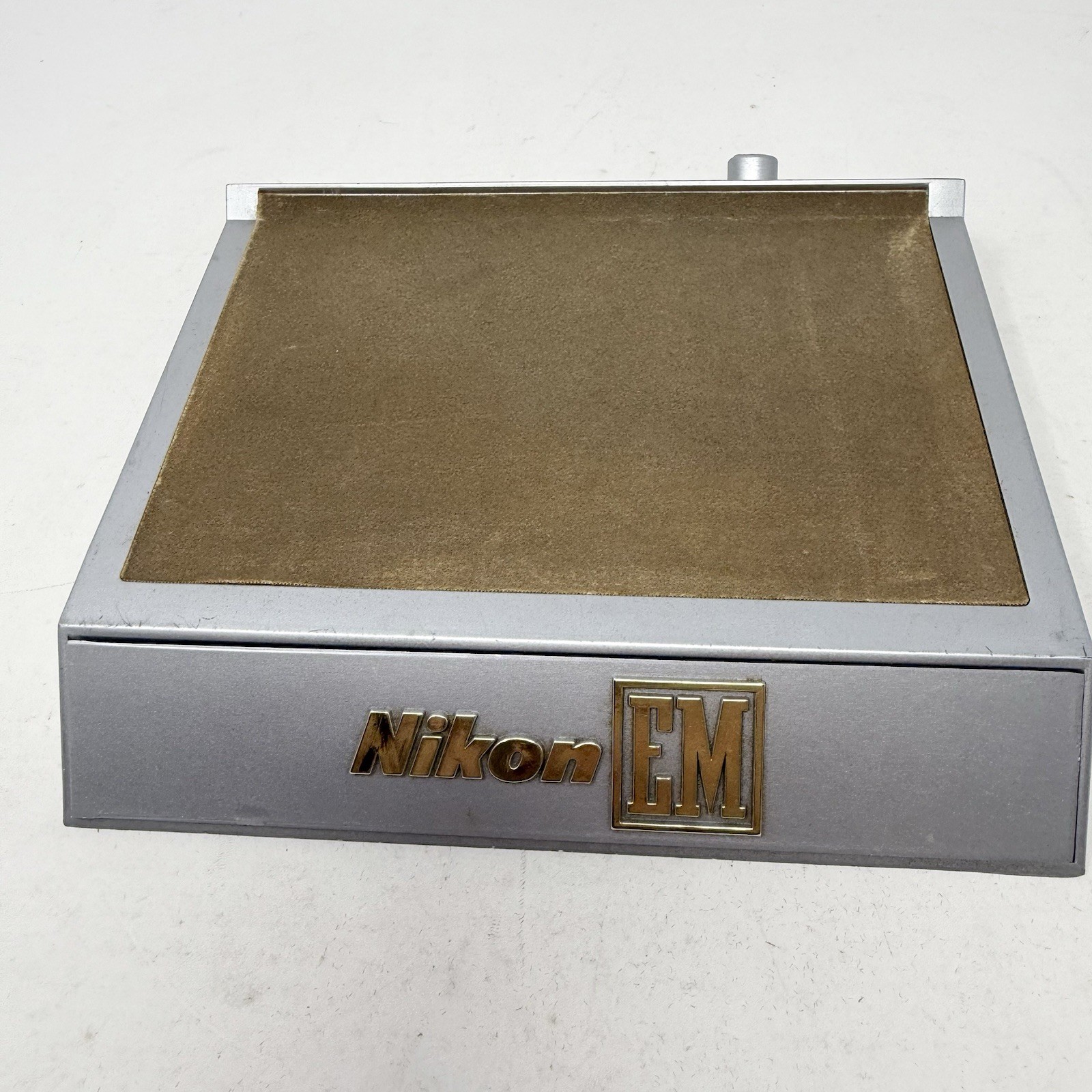 Nikon EM Dealer Display Stand Store Advertising Camera Platform Japan VTG Retail